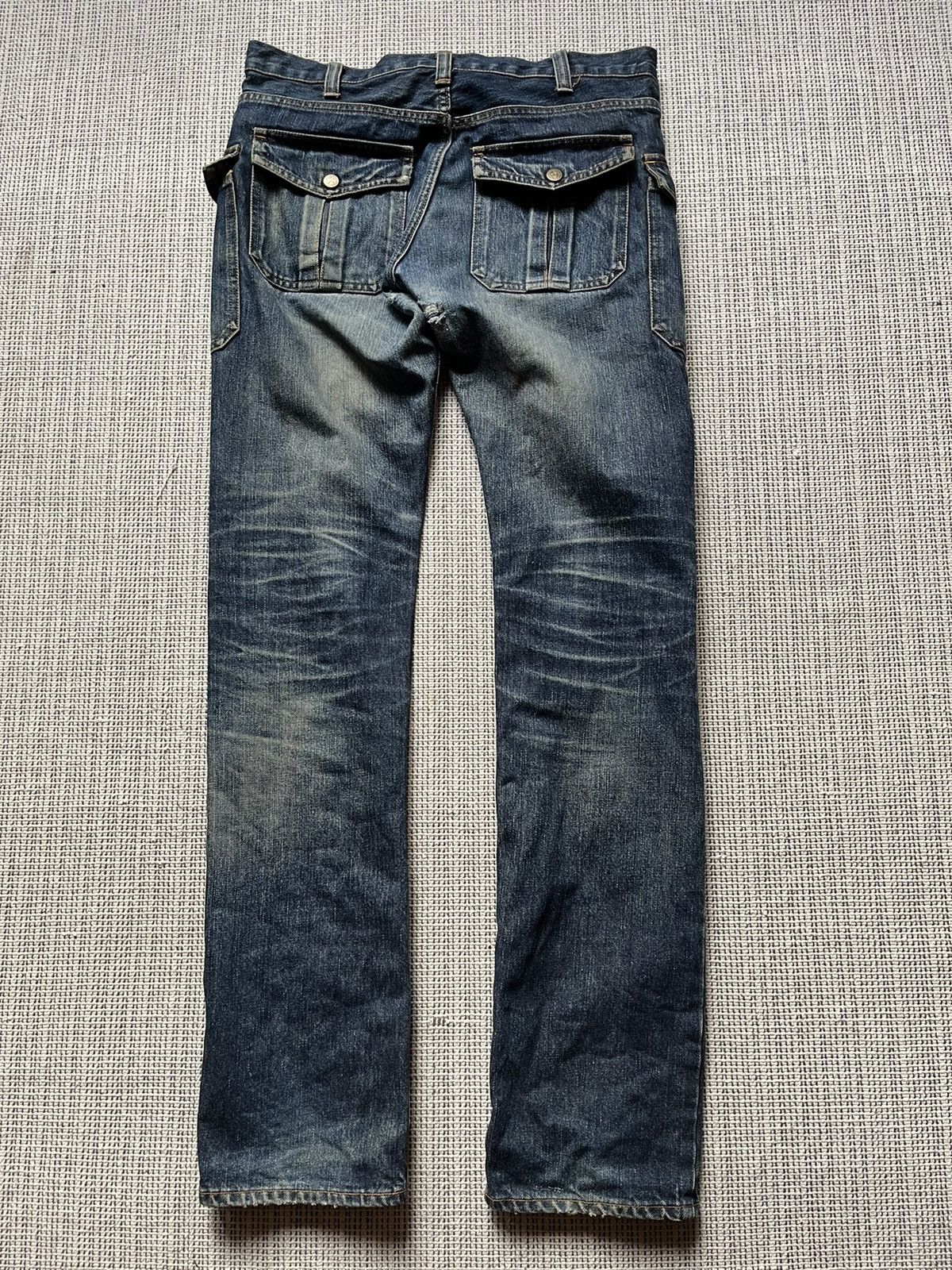 Undercover Undercover AW02 Witch Cargo Denim Bush pants Size US 31 - 2 Thumbnail