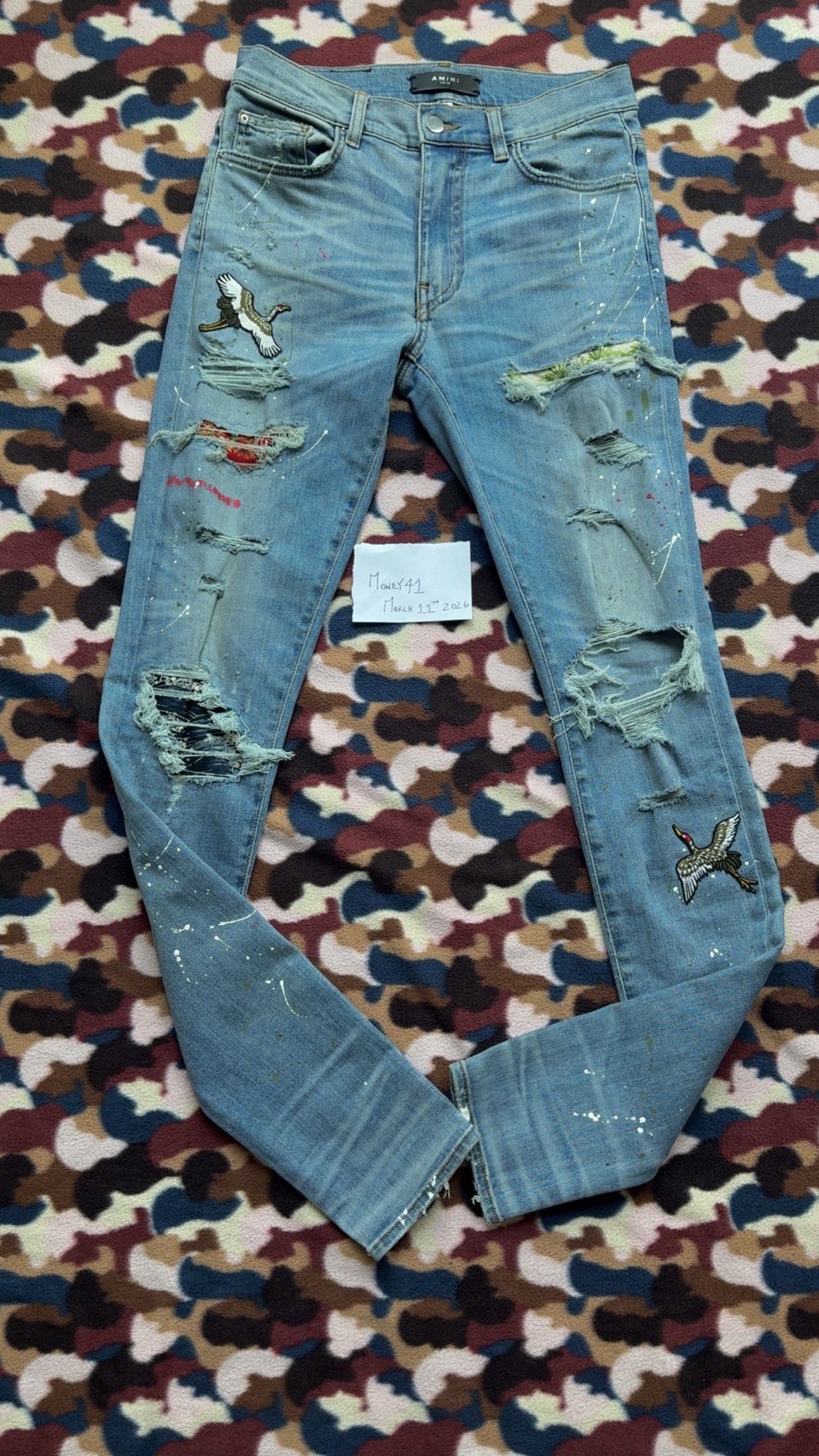 Amiri Amiri Jeans Size US 30 / EU 46 - 1 Thumbnail