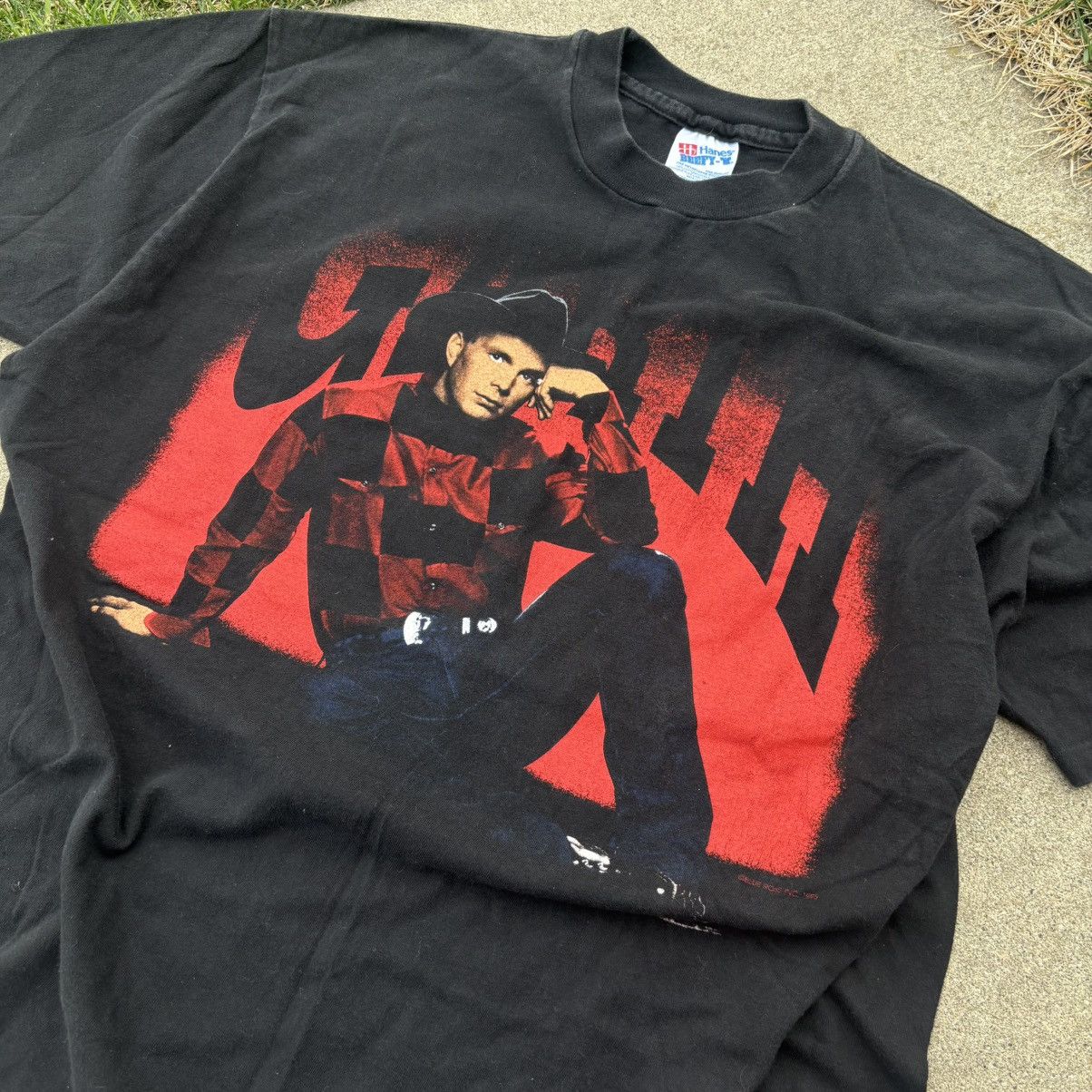 Band Tees × Vintage Vintage 1995 Garth Brooks Tour Shirt Size US L / EU 52-54 / 3 - 2 Thumbnail