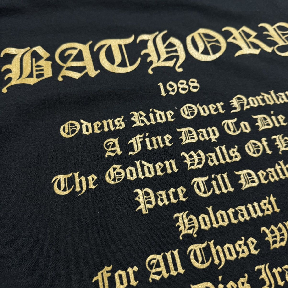Band Tees Rare Bathory T Shirt Size US L / EU 52-54 / 3 - 6 Thumbnail