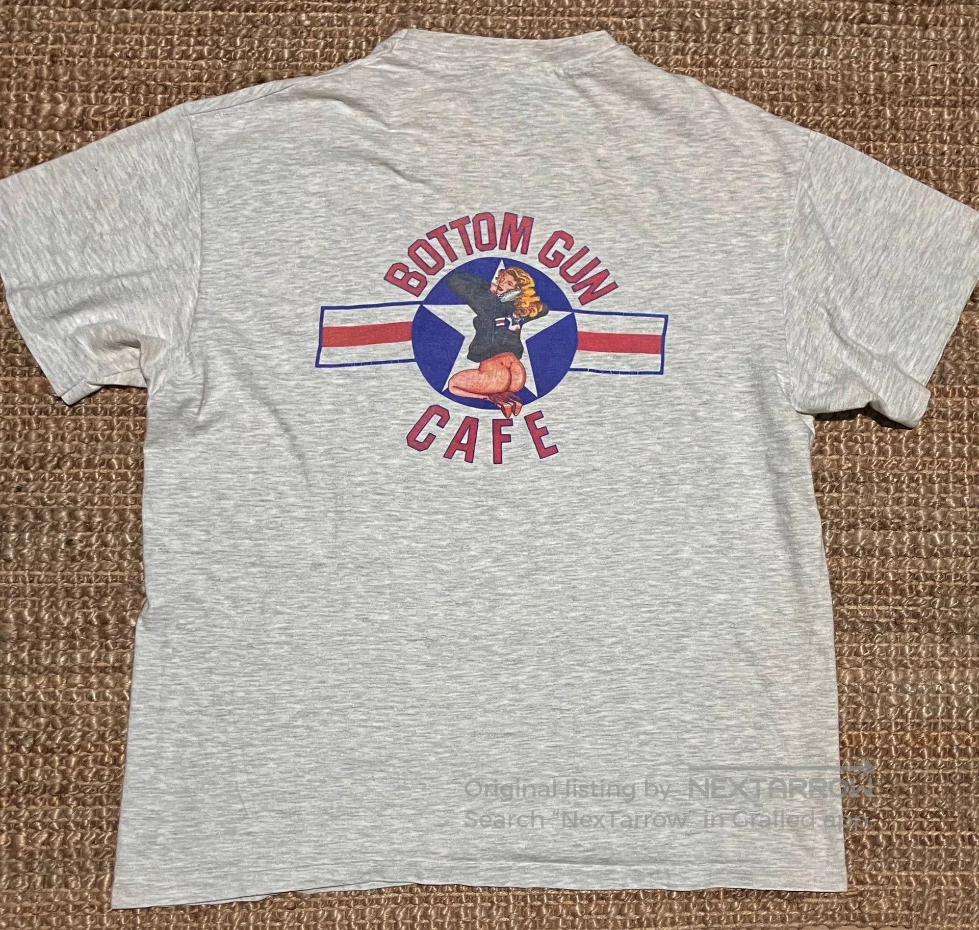 VINNY's Vintage 90s Hanes Beefy T-Shirt. Size US M / EU 48-50 / 2 - 5 Thumbnail