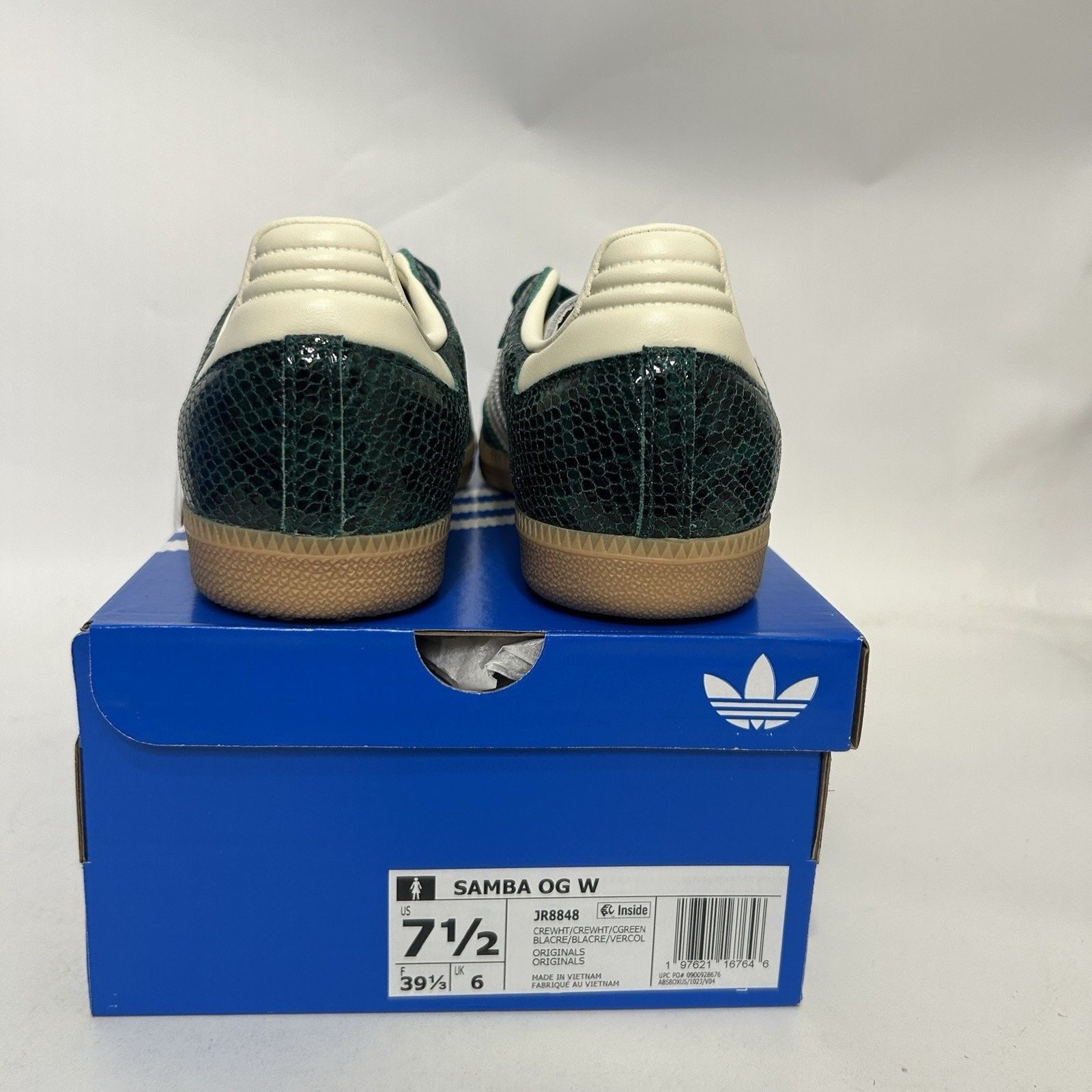 Adidas adidas Samba OG Snakeskin Pack - “Collegiate Green” JR8848 Size US 7.5 / IT 37.5 - 3 Thumbnail