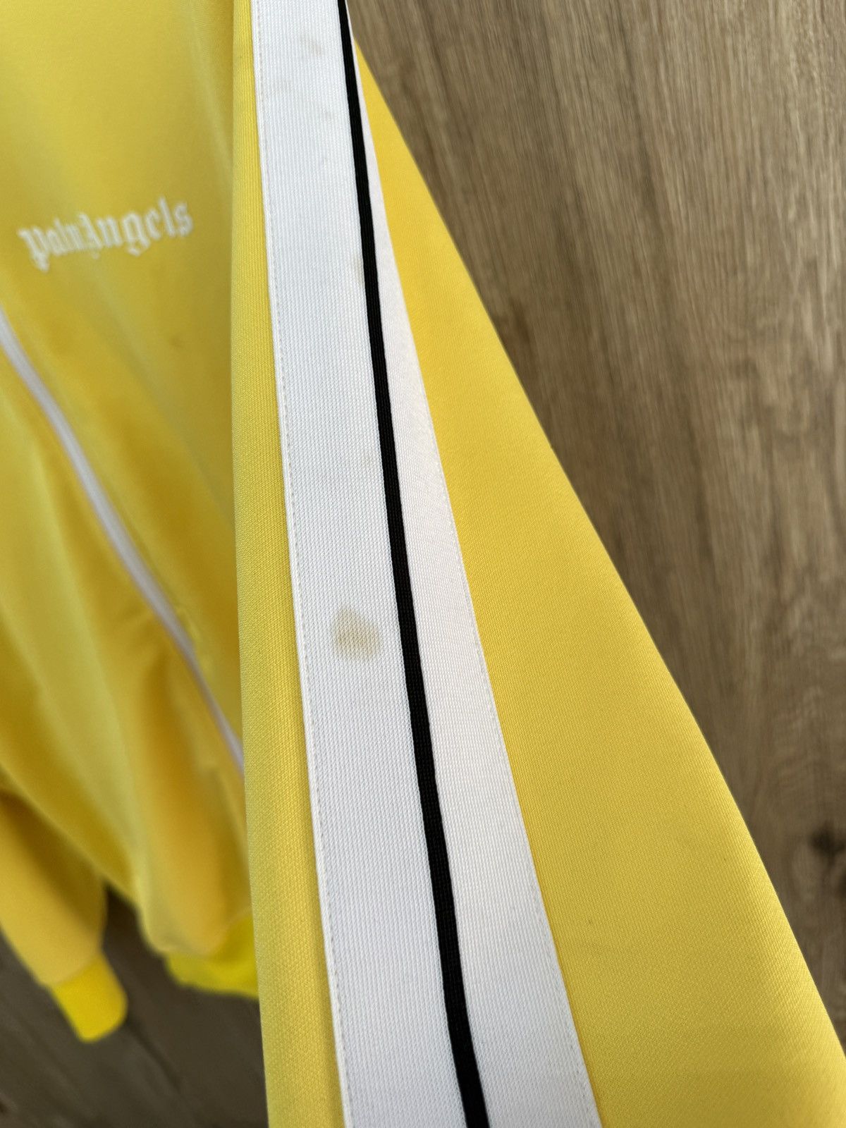 Palm Angels Palm Angels Yellow Track Jacket Size US L / EU 52-54 / 3 - 6 Thumbnail
