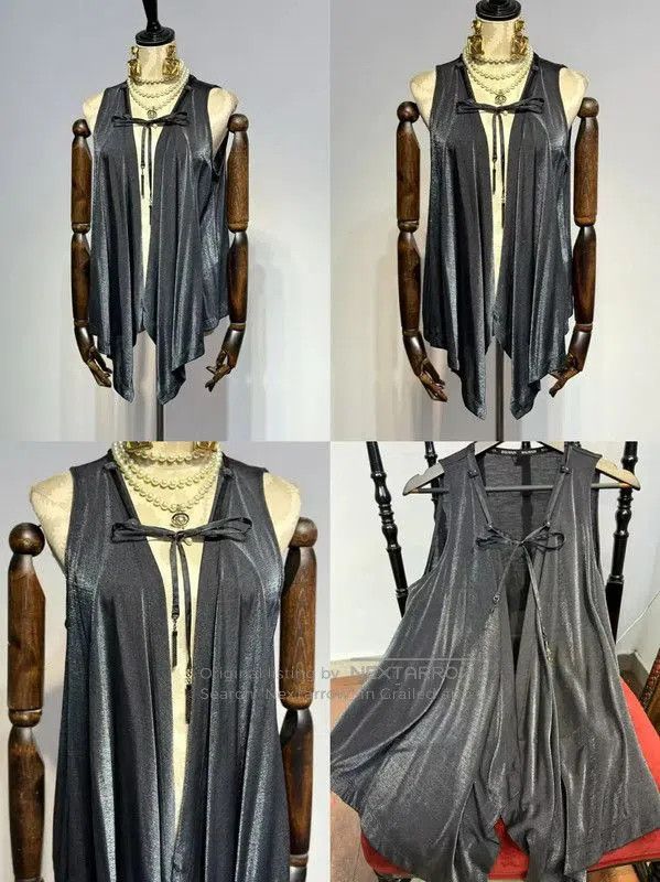 Balmain Balmain Black Sleeveless Summer Top for Women . Size S / US 4 / IT 40 - 1 Thumbnail