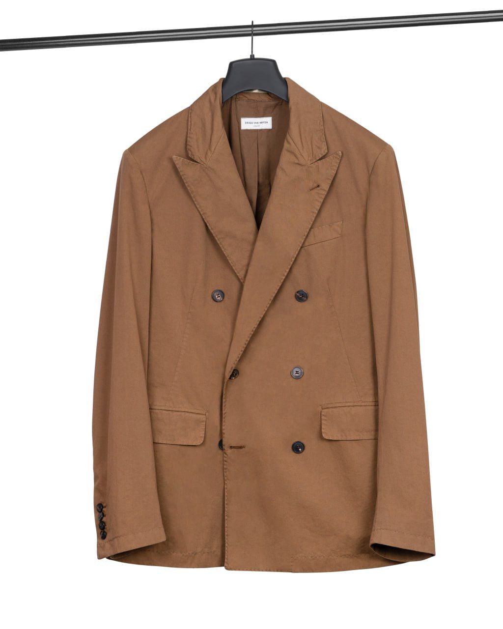 Dries Van Noten DRIES VAN NOTEN double-breasted cotton blazer Size 48R - 3 Thumbnail