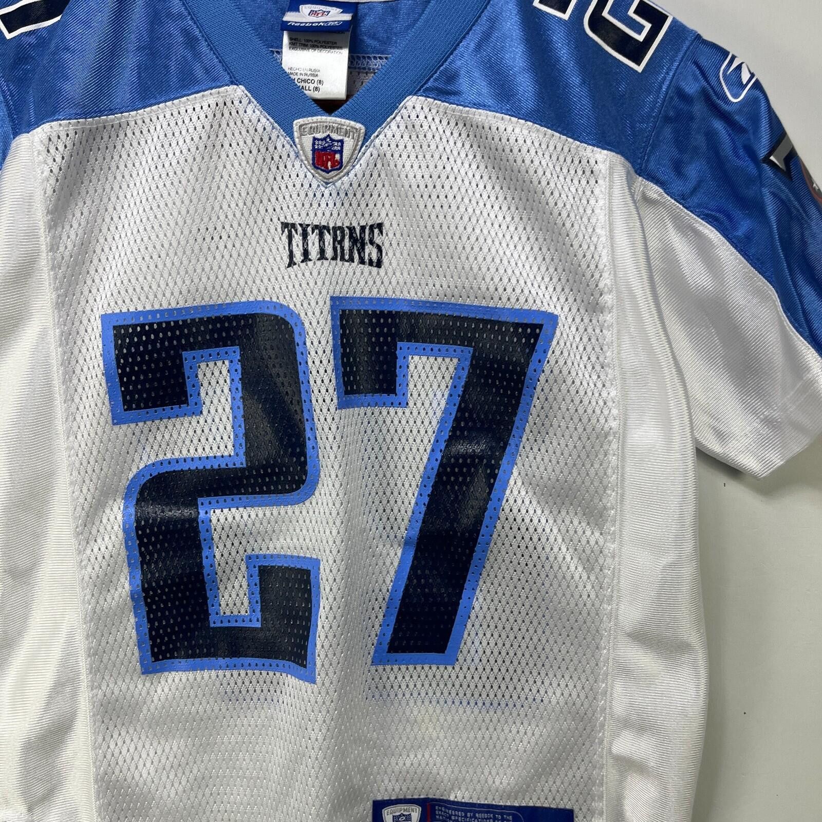 Reebok Vintage Reebok Tennessee Titans Jersey George 27 Youth Small Size ONE SIZE - 2 Thumbnail