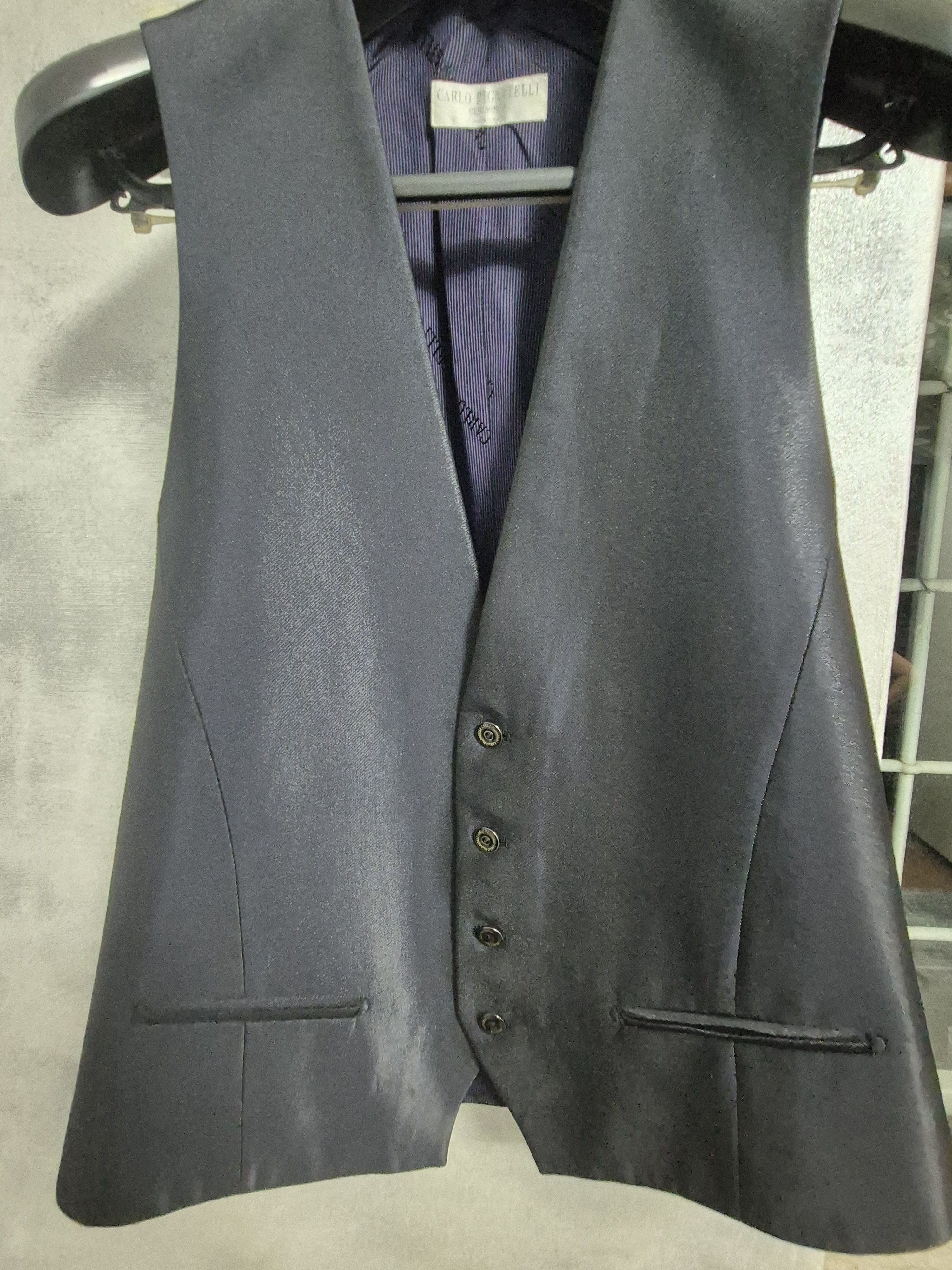 Carlo Pignatelli Italian Tuxedo Custom Made Carlo Pignatelli Size 50R - 8 Thumbnail