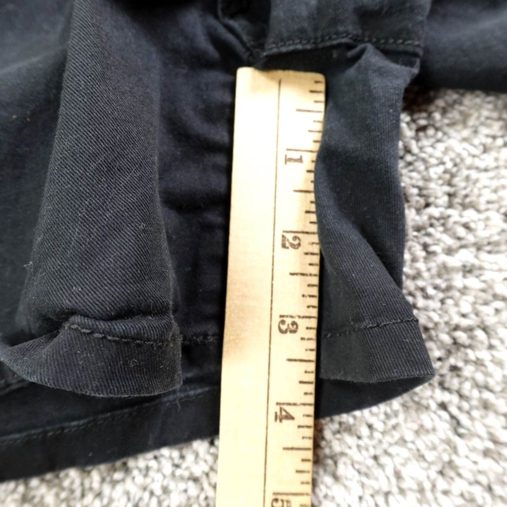 American Eagle Outfitters American Eagle Shorts Womens 8 Black Chino Shortie Micro Stretch Flex Preppy AE Short Womens 8 Black Chino Stretch Size 30" / US 8 / IT 44 - 3 Thumbnail