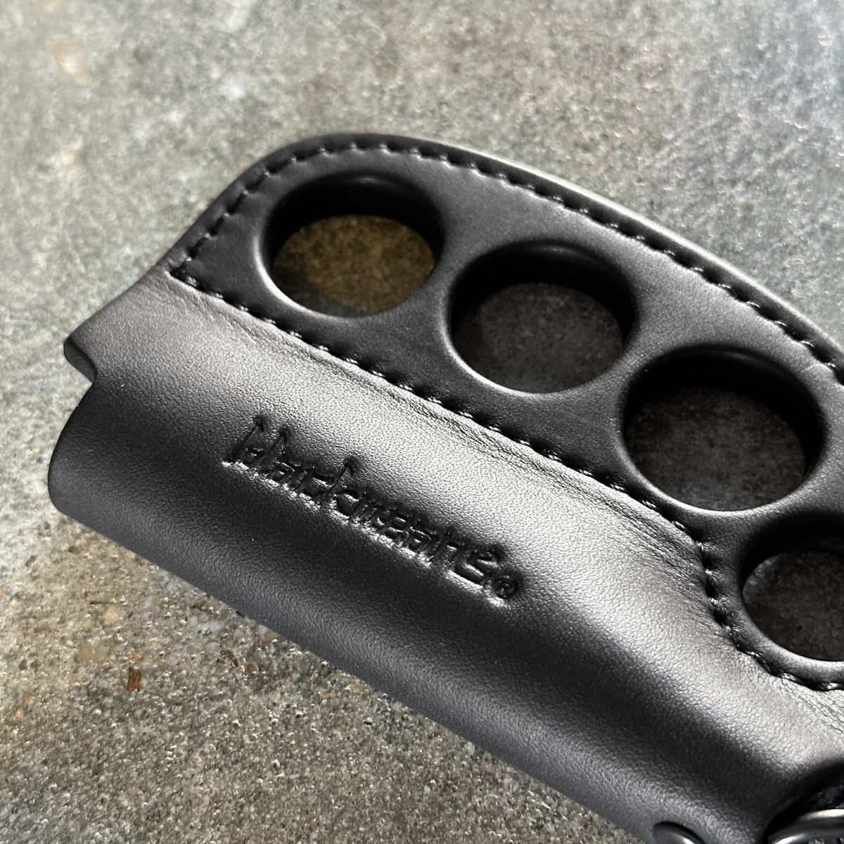 Blackmeans Leather Knuckle Lighter Case Keychain Size ONE SIZE - 3 Thumbnail