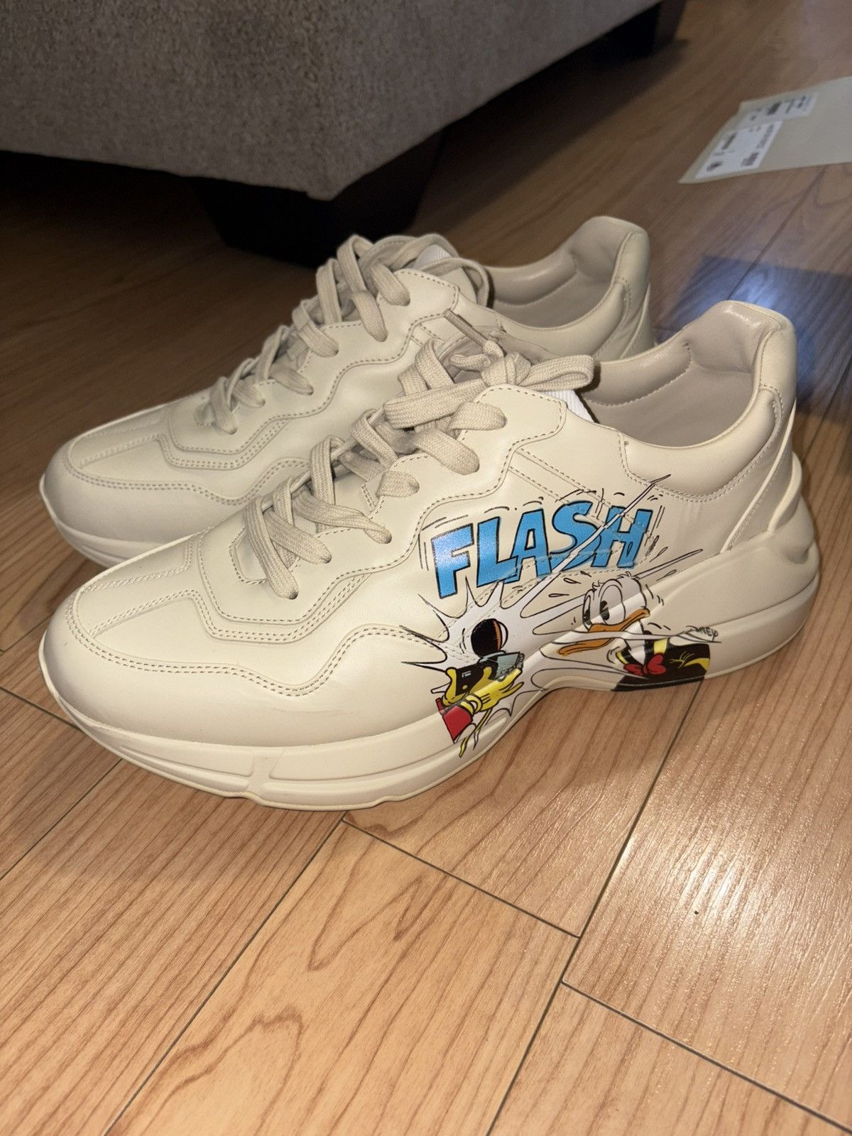 Disney × Gucci Gucci x Disney rython donald duck sneakers Size US 9 / EU 42 - 2 Thumbnail