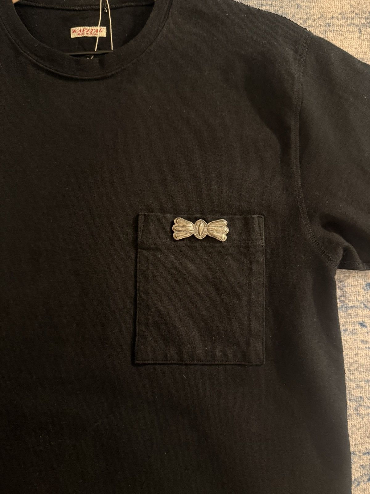 Kapital KAPITAL BUTTERFLY CONCHO POCKET TEE Size US S / EU 44-46 / 1 - 3 Thumbnail