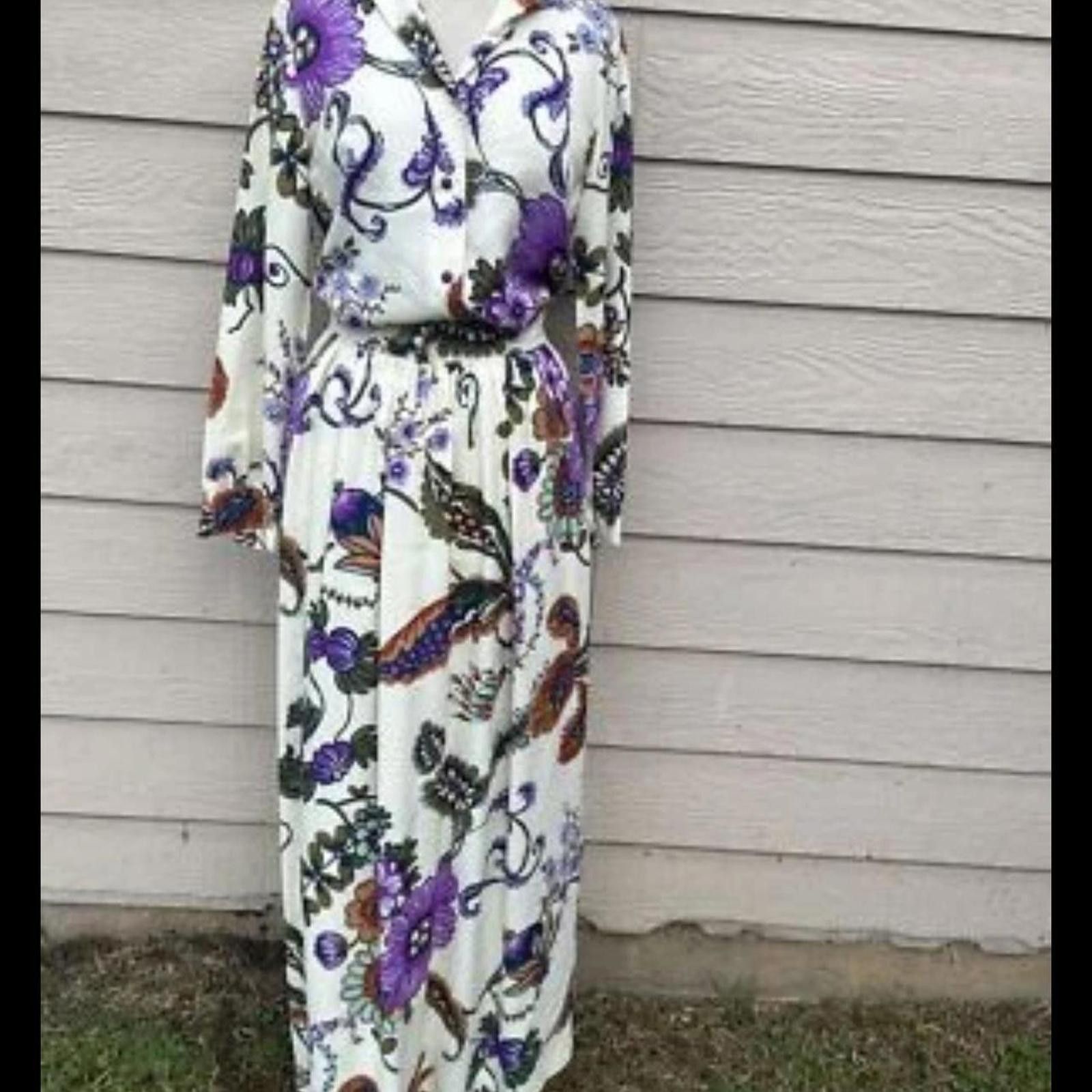 Other Vintage 2 Piece Set 1970s Secretary Skirt Suit Handmade S Size S / US 4 / IT 40 - 1 Thumbnail