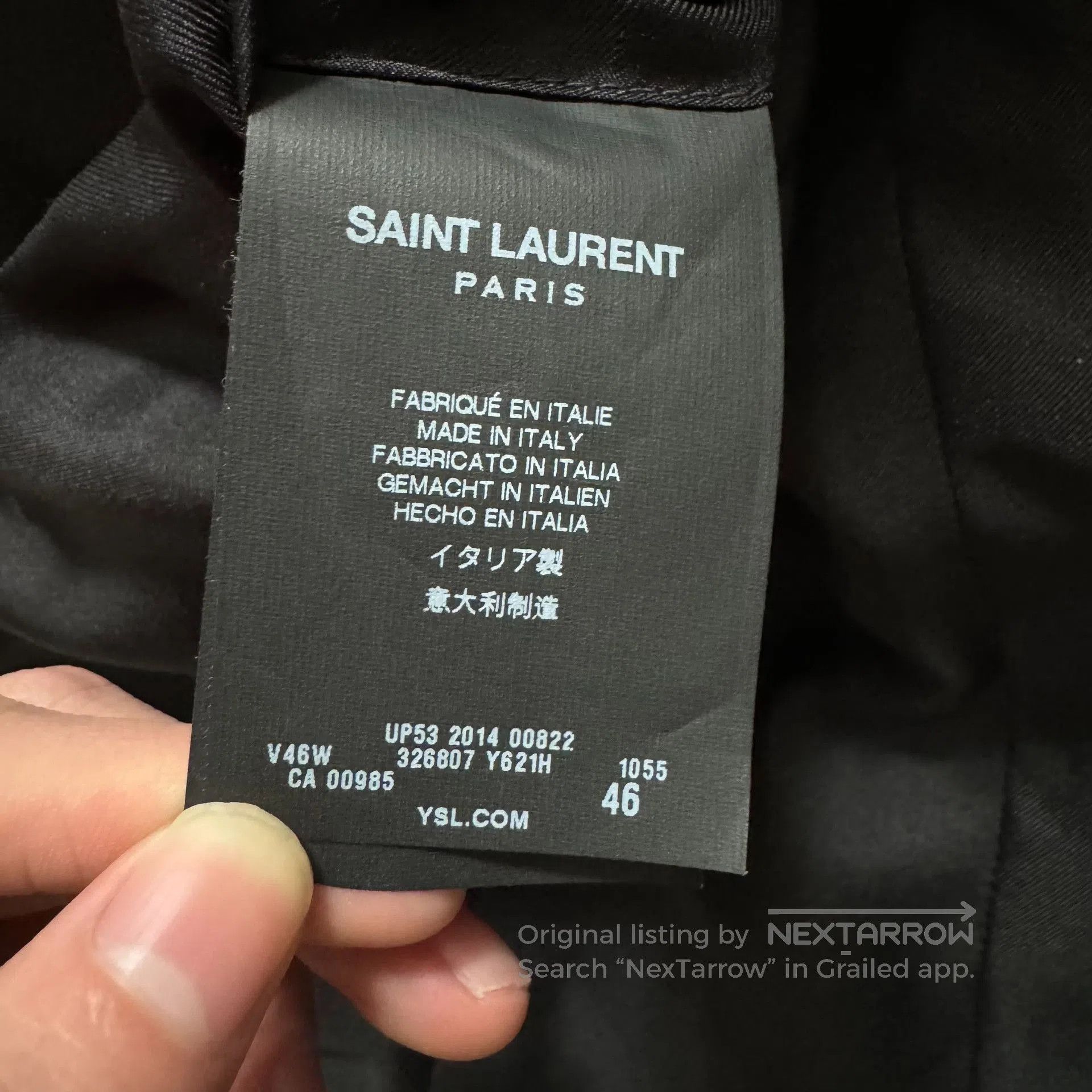 Saint Laurent Paris Saint Laurent Black Gold Leopard Blazer. Size US S / EU 44-46 / 1 - 4 Thumbnail