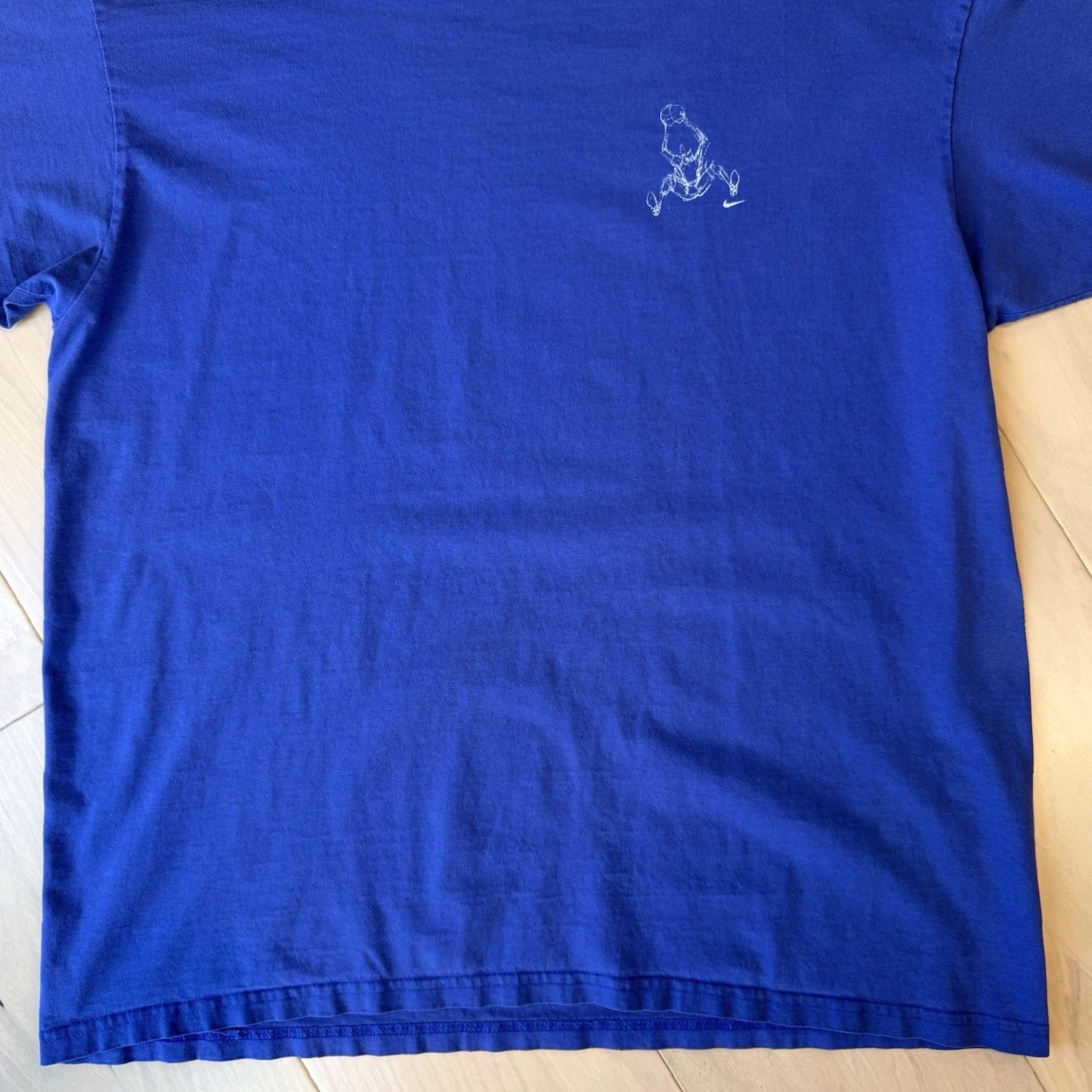 Nike VINTAGE Nike Shox Shirt Large Blue Nike Shox Shirt Mens 90s USA Streetwear Game Day Size US L / EU 52-54 / 3 - 4 Thumbnail