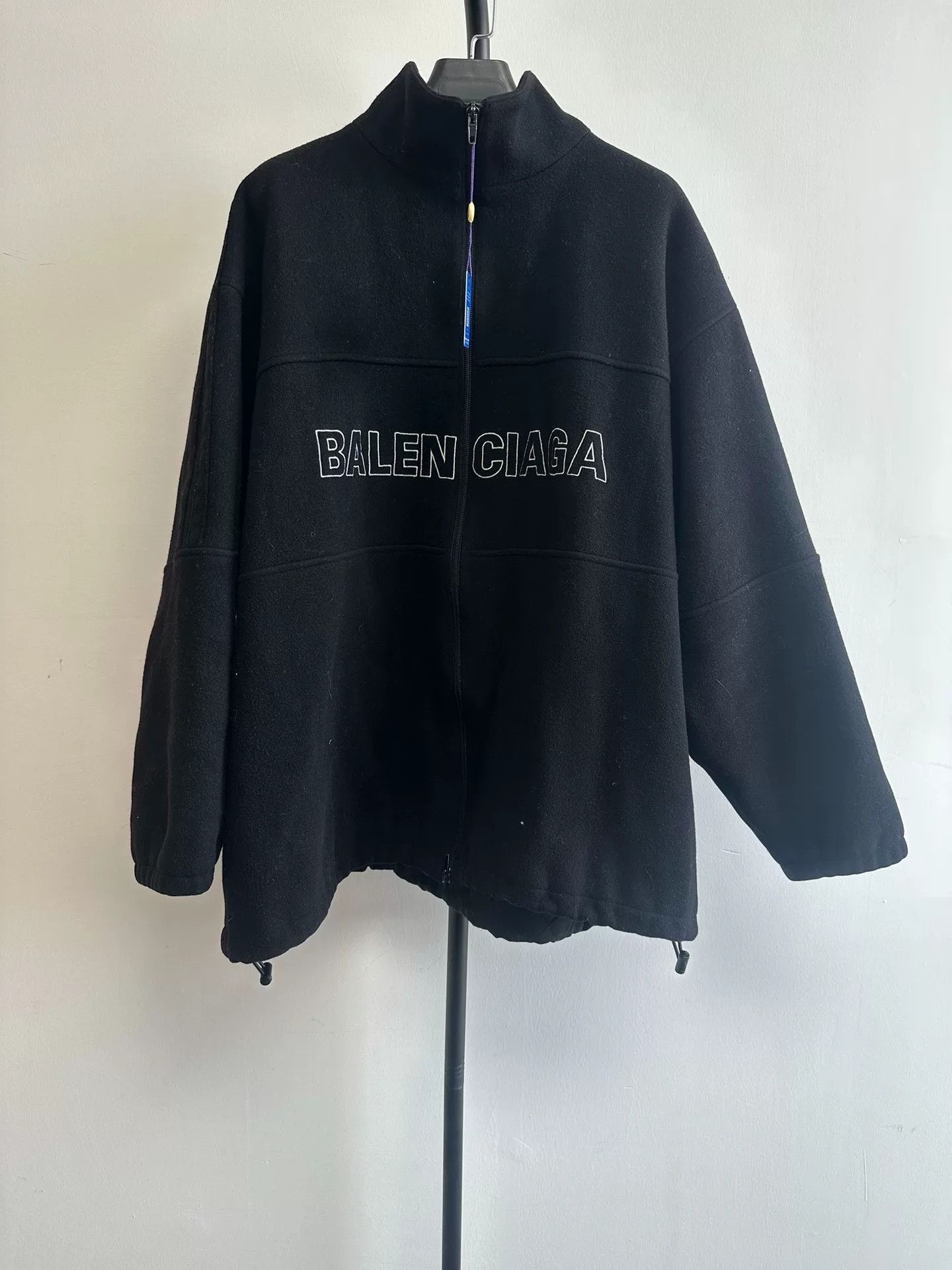 Balenciaga Balenciaga Printed Zip Jacket Size US S / EU 44-46 / 1 - 1 Thumbnail