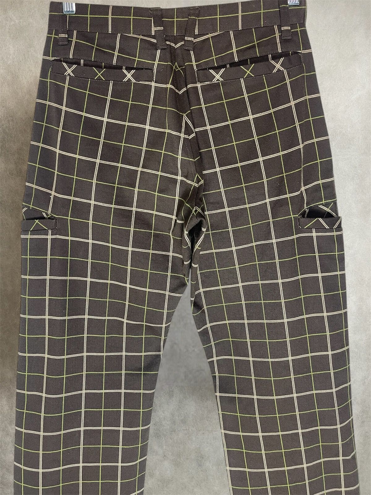 PPFM PPFM plaid cargo trousers Size US 29 - 7 Thumbnail