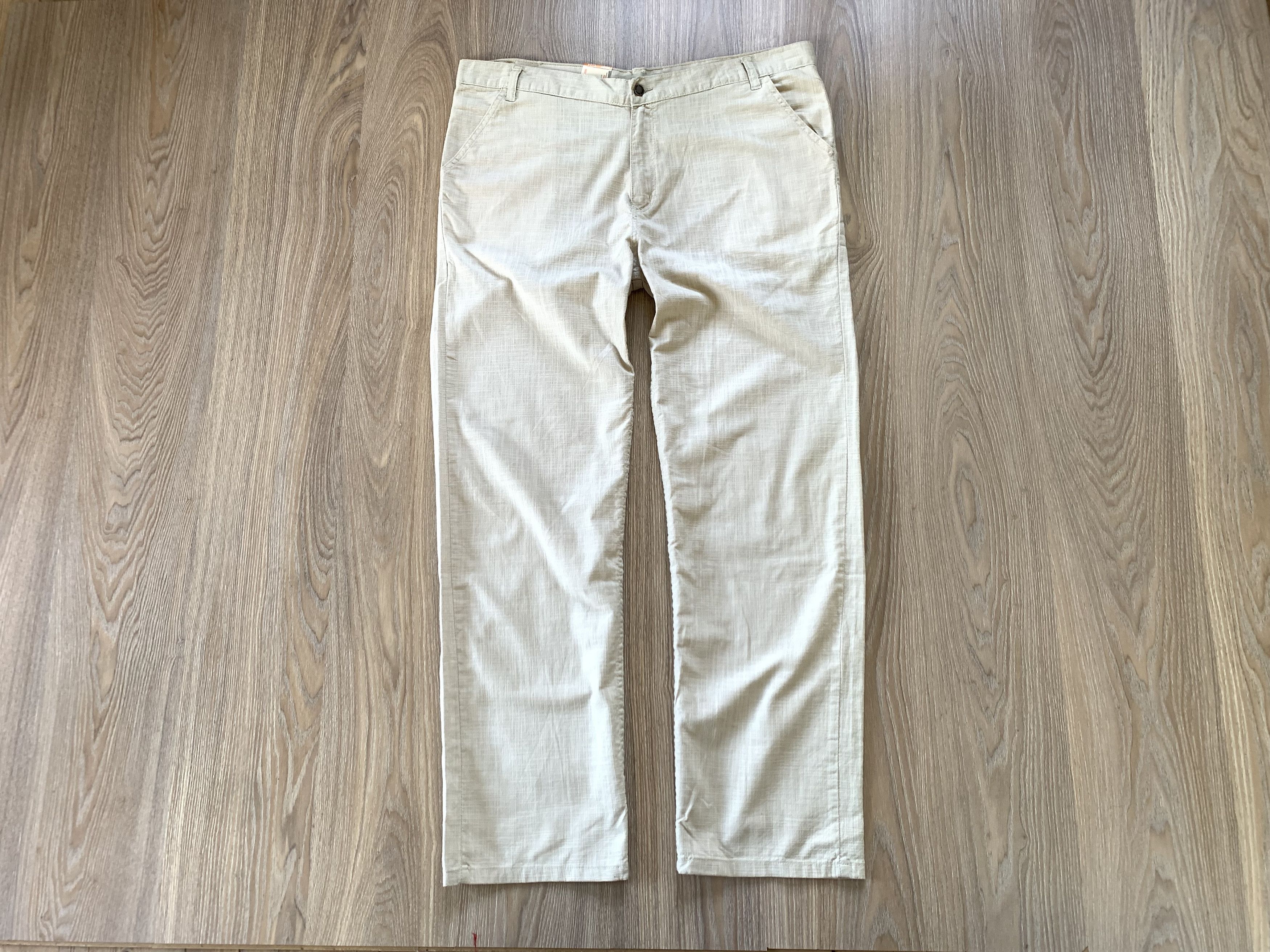 Designer Wens New Linen Casual Pants Trousers Size US 40 / EU 56 - 2 Thumbnail
