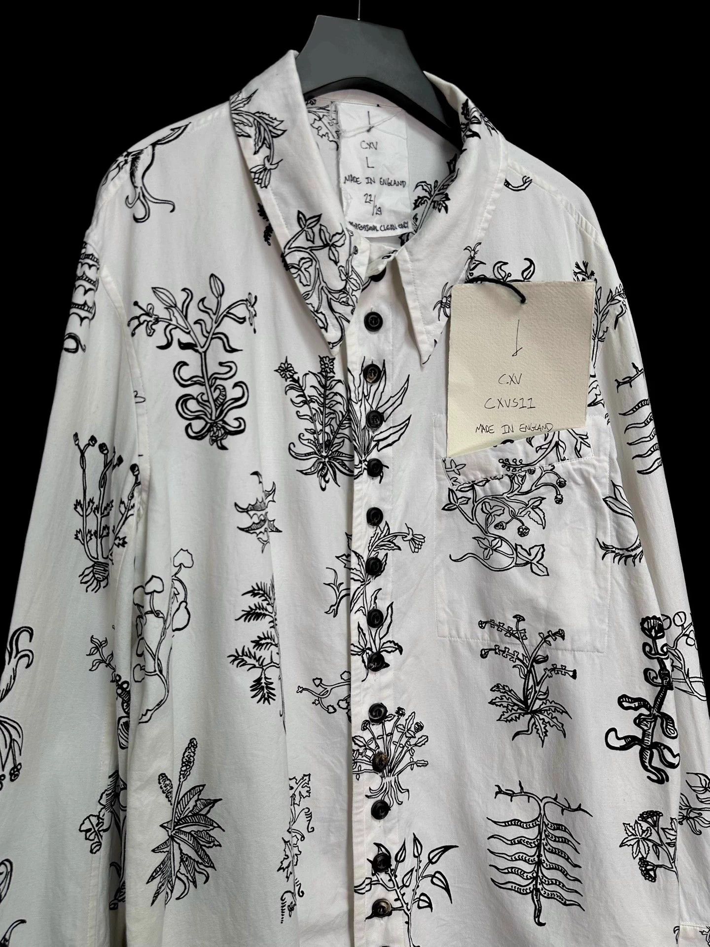 John Alexander Skelton John Alexander Skelton 24ss botanical limited shirt L Size US L / EU 52-54 / 3 - 4 Thumbnail