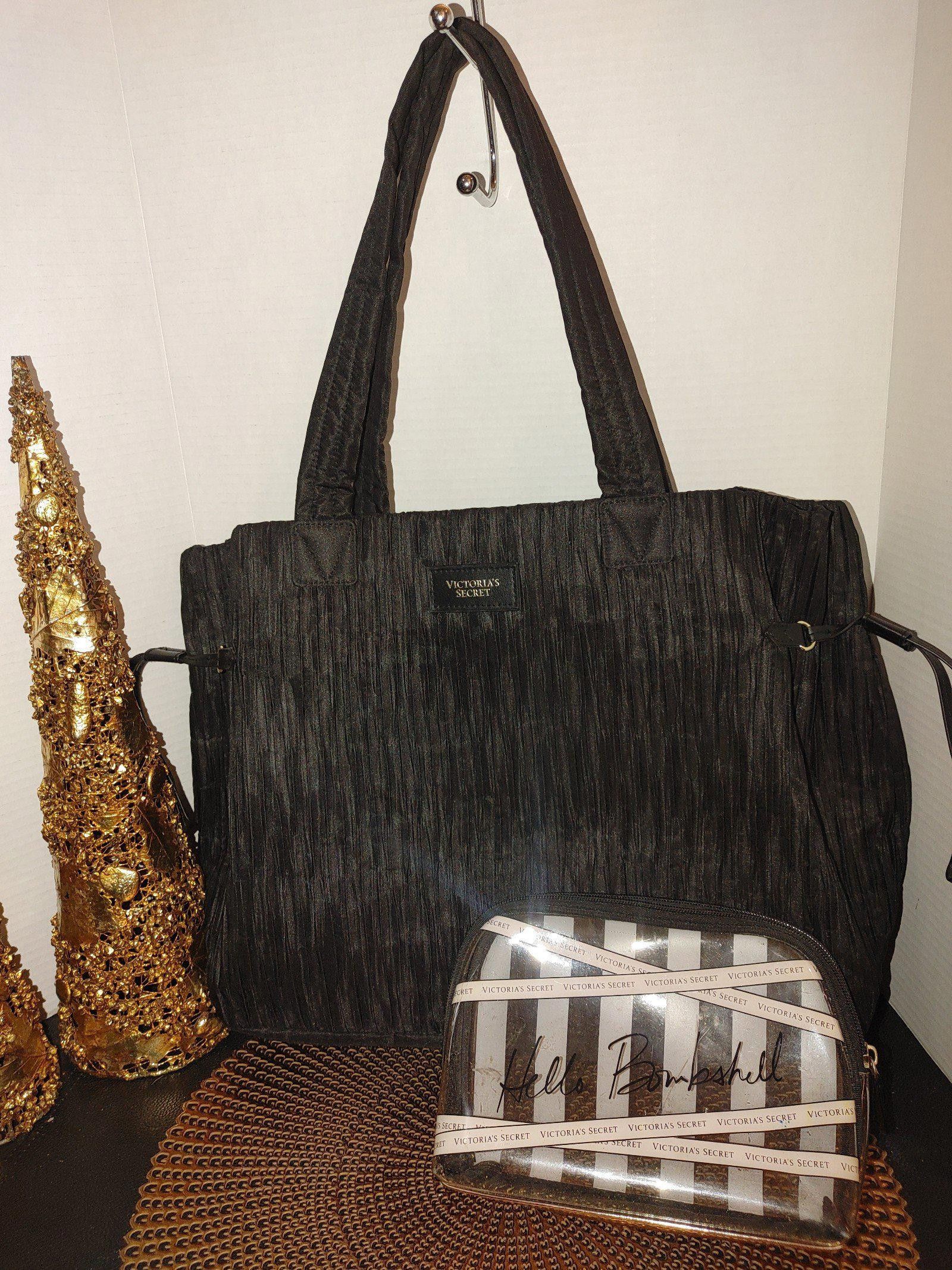 Designer Victoria's Secret Tote & Pouch Set Size ONE SIZE - 1 Thumbnail