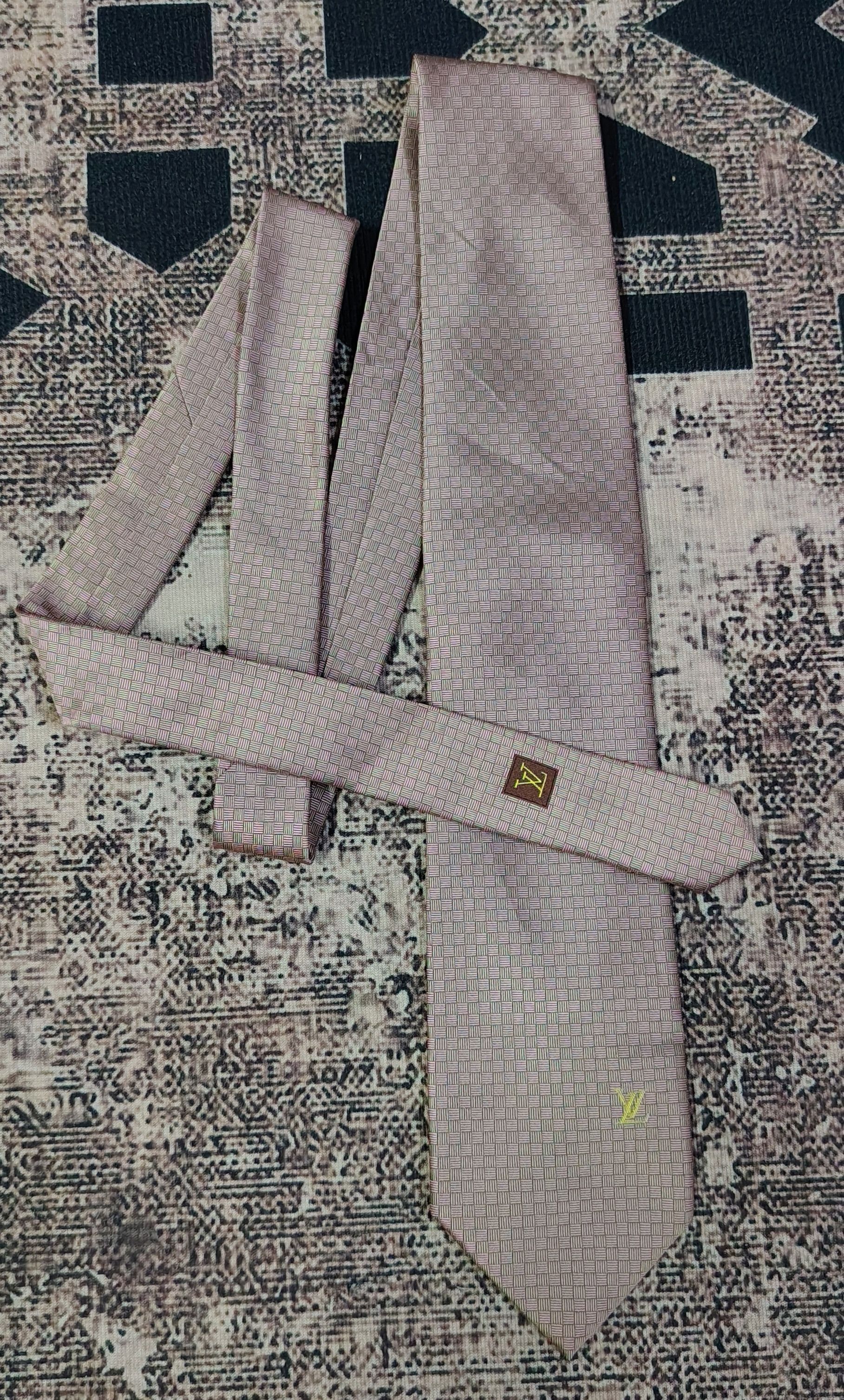 Louis Vuitton Louis Vuitton Micro Damier Tie Size ONE SIZE - 2 Thumbnail