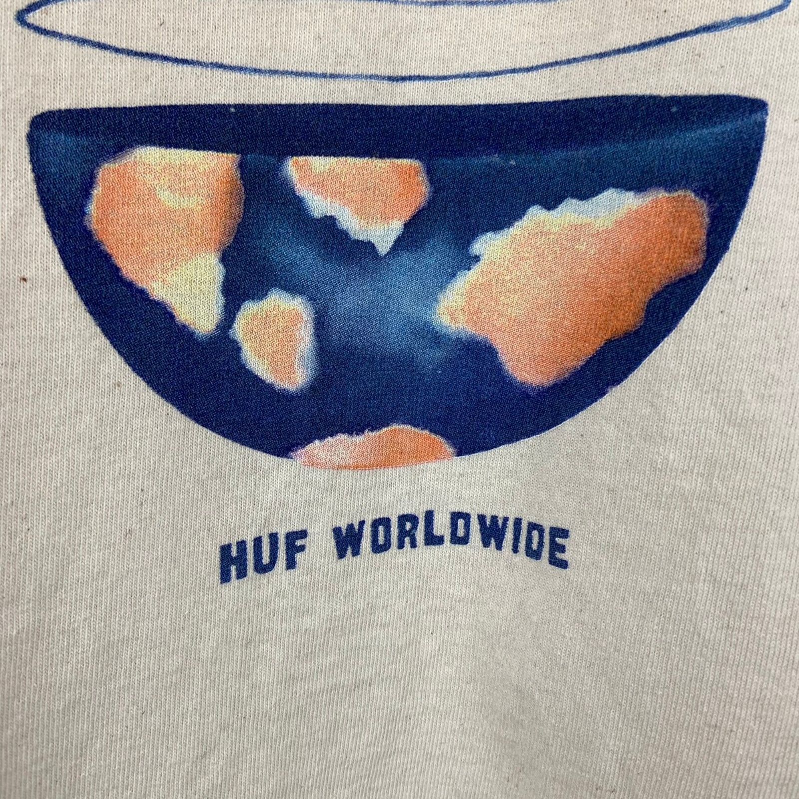 Huf HUF X Green Buddy We Are The World Long Sleeve Tee Size US M / EU 48-50 / 2 - 5 Thumbnail