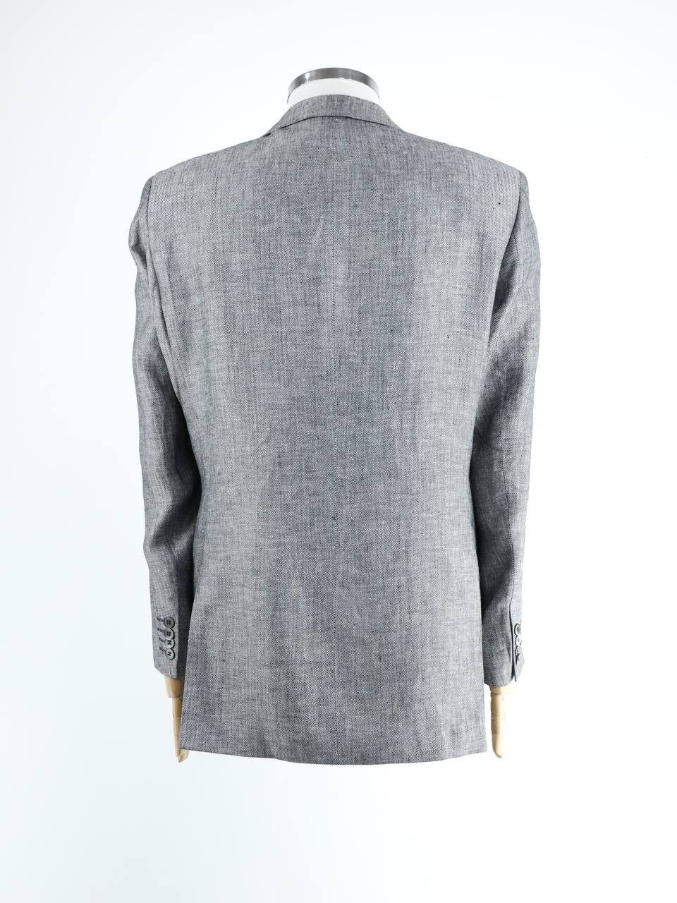 Oscar Jacobson OSCAR JACOBSON Linen blazer Size 50R - 4 Thumbnail