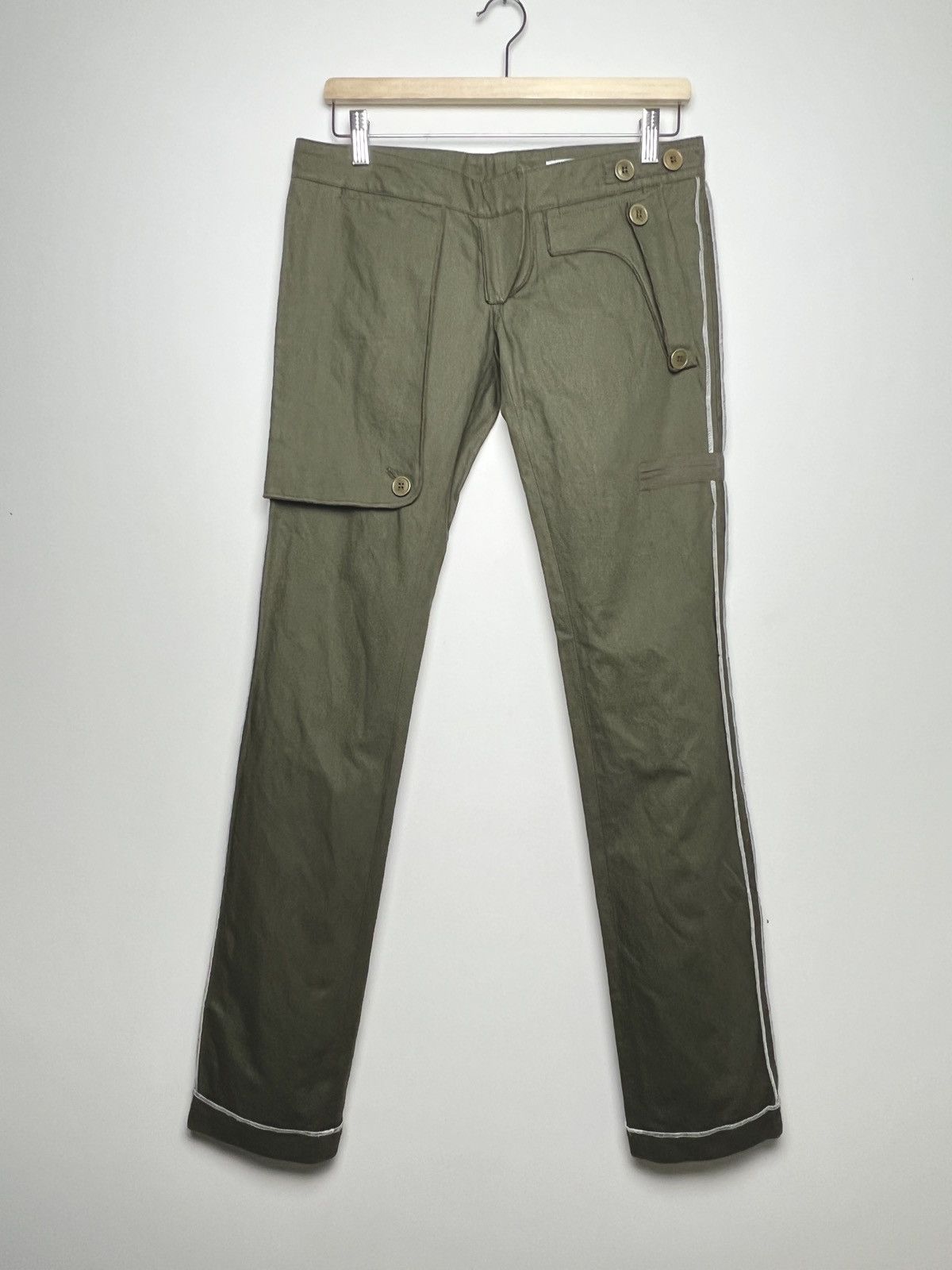 Dior dior boutique inside out khaki pants Size US 26 / EU 42 - 2 Thumbnail