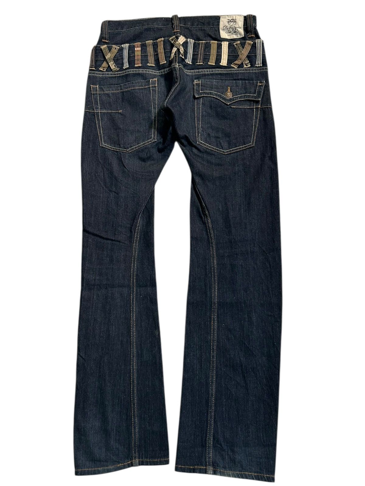 Japanese Brand × Kapital × Vintage Double Waist Dominate Japanese Punk Style Denim Jeans Size US 32 / EU 48 - 3 Thumbnail