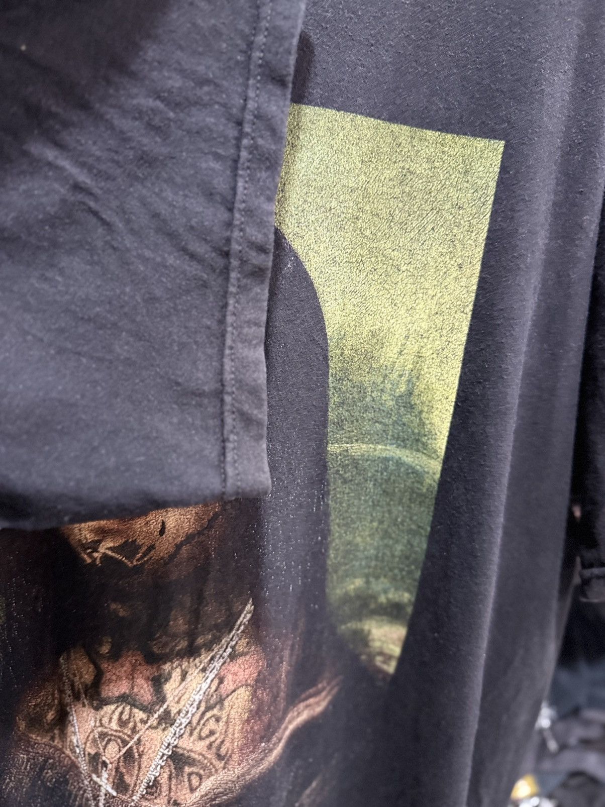 Rap Tees Thrashed Lil Wayne Tha Carter V Mona Lisa Faded Photo Tee Size US XXL / EU 58 / 5 - 7 Thumbnail