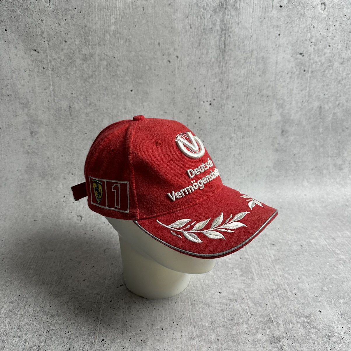 Ferrari × Formula 1 × Vintage 2000 F1 World Champion Michael Schumacher Ferrari cap Size ONE SIZE - 1 Thumbnail