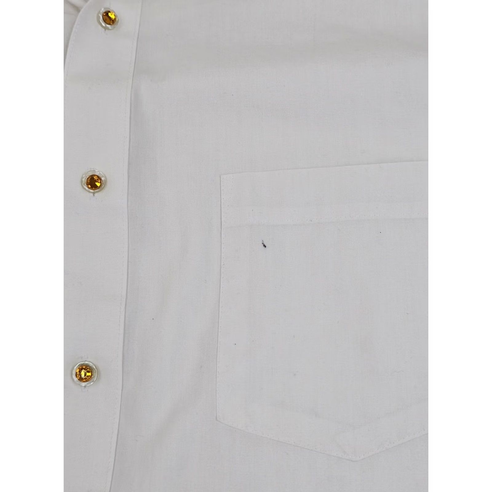Lee VINTAGE Shane Lee Penguin Theme Button Front Shirt Men S White Yellow Plaid Embroider Penguin Theme Button-Up Shirts - Mens Short Sleeve? Size US S / EU 44-46 / 1 - 5 Thumbnail