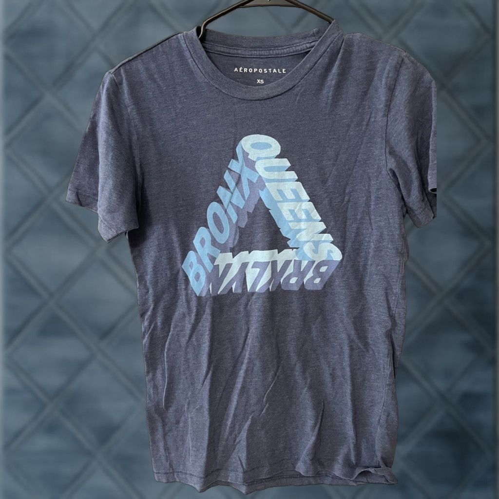 Aeropostale AEROPOSTALE Graphic Tee Men’s T-Shirt Size XS Blue Casual Short Sleeve Size US XS / EU 42 / 0 - 1 Thumbnail