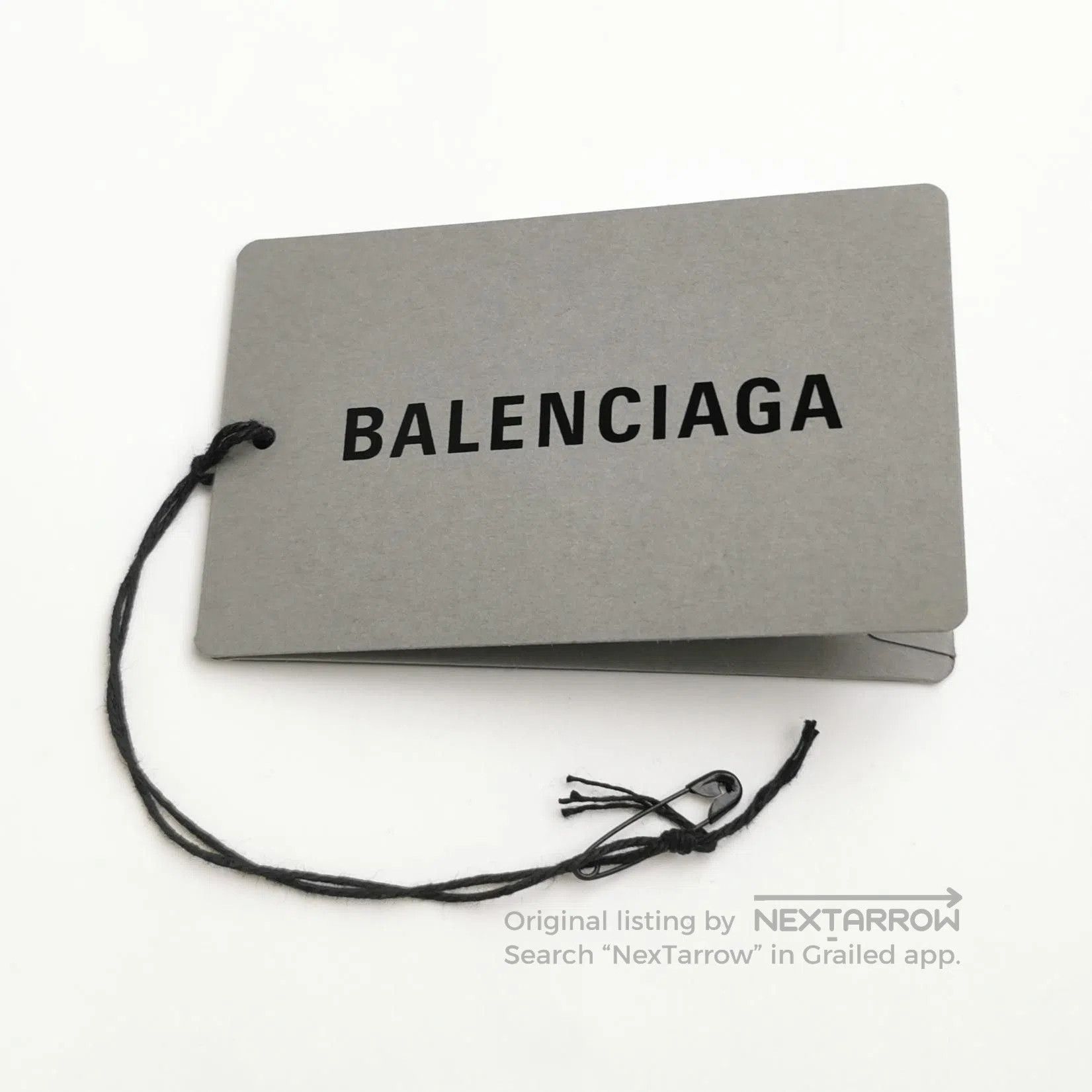 Balenciaga Balenciaga XS Denim Shorts with Letter Logo. Size 35" - 2 Thumbnail