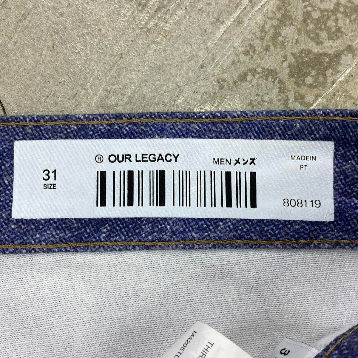 Our Legacy ‘Third Cut’ Digital Denim Print Pants Size US 31 - 12 Thumbnail