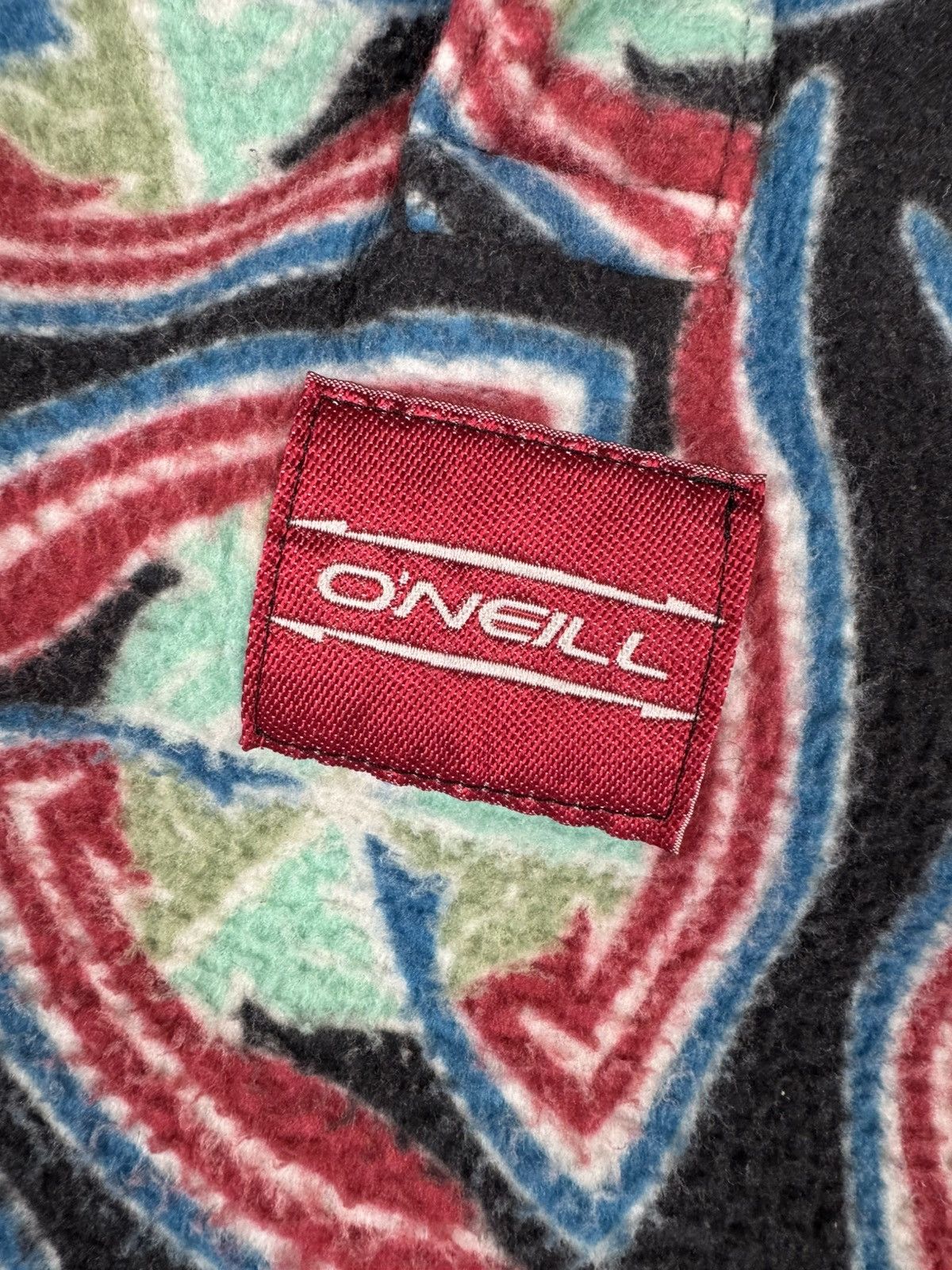 O'Neill × Vintage Vintage 80s O’Neill synchilla style fleece sherpa jacket Size US L / EU 52-54 / 3 - 7 Thumbnail