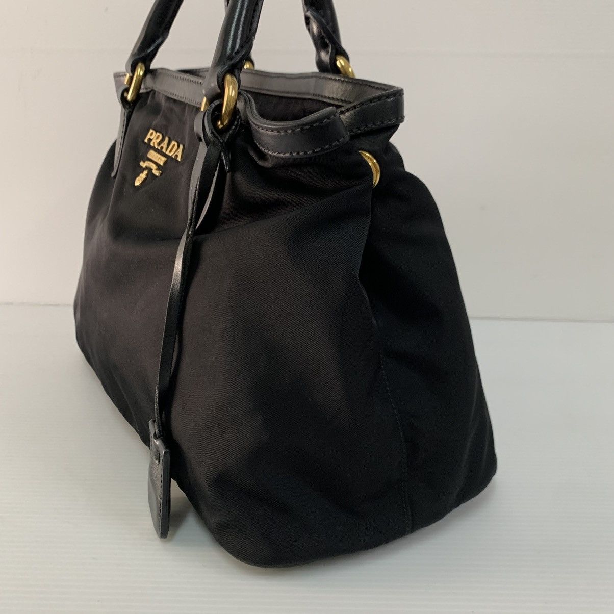Prada Black Nylon Shoulder Bag