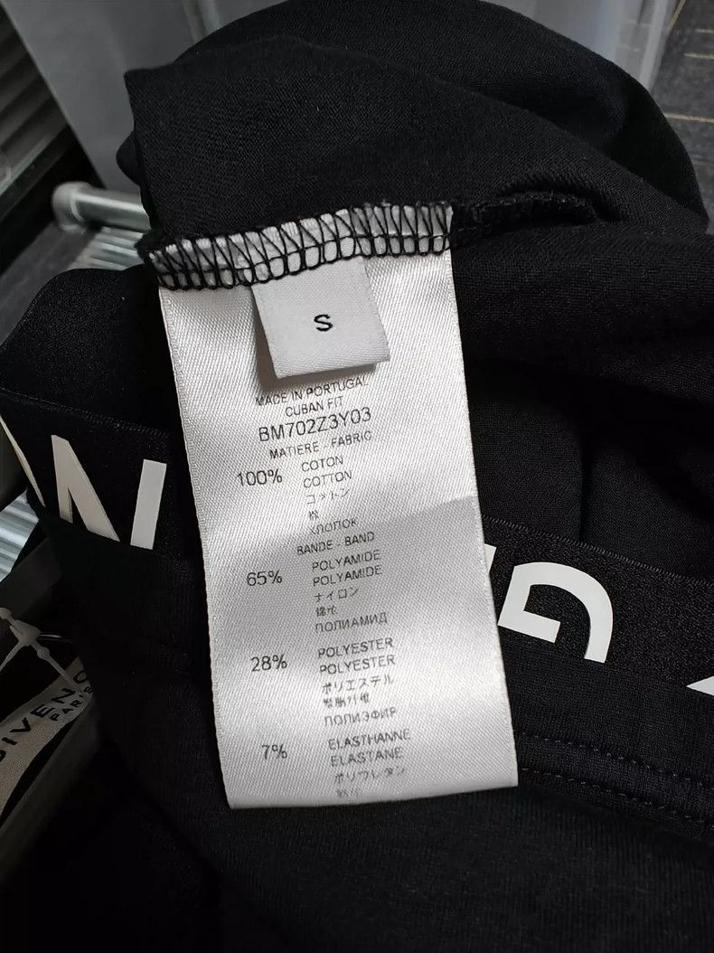 Givenchy Givenchy Letter Logo Five-pointed Star Short Sleeve Size US S / EU 44-46 / 1 - 5 Thumbnail