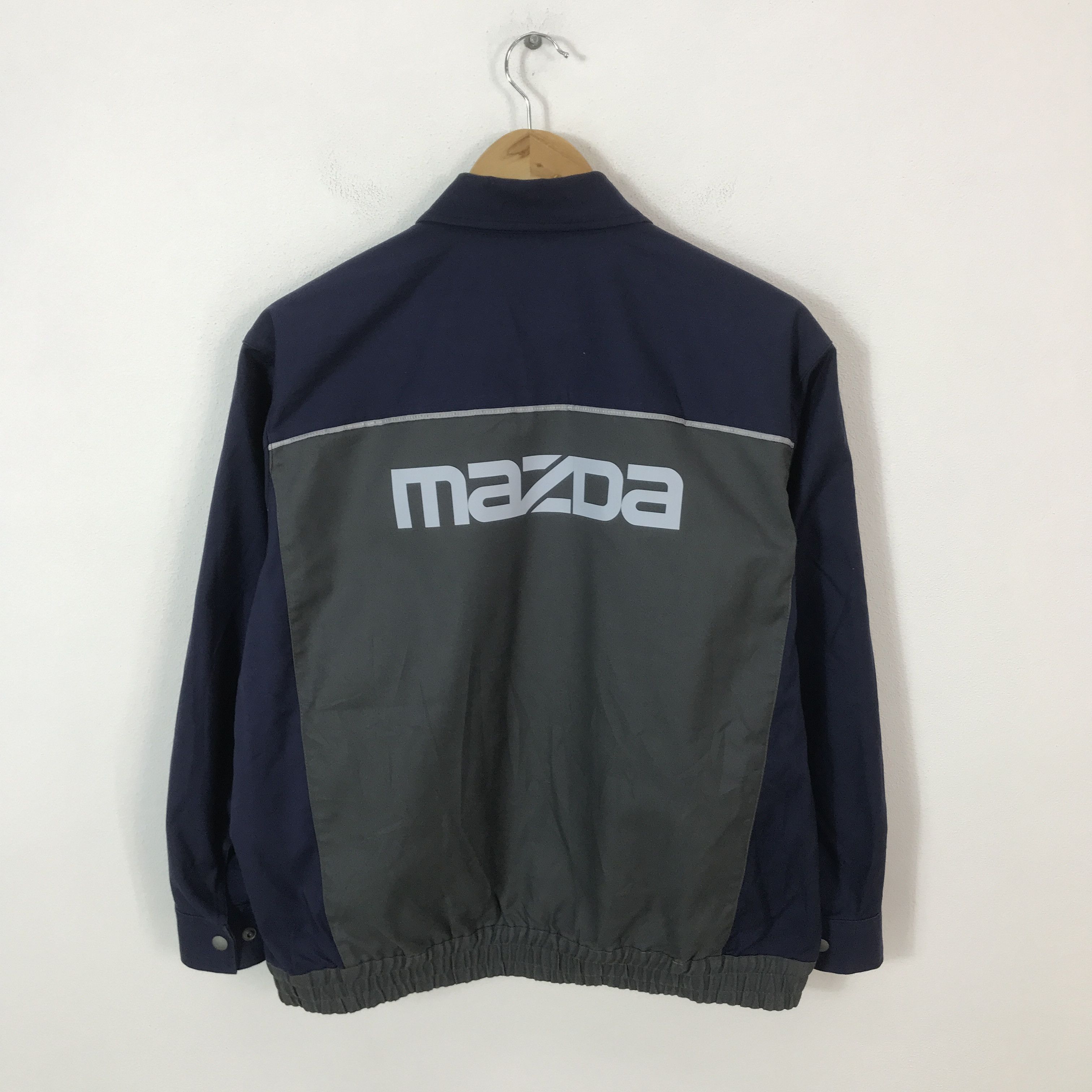 Japanese Brand Vtg mazda racing Motorsport Japan team custom jacket K62B22 Size US L / EU 52-54 / 3 - 1 Thumbnail