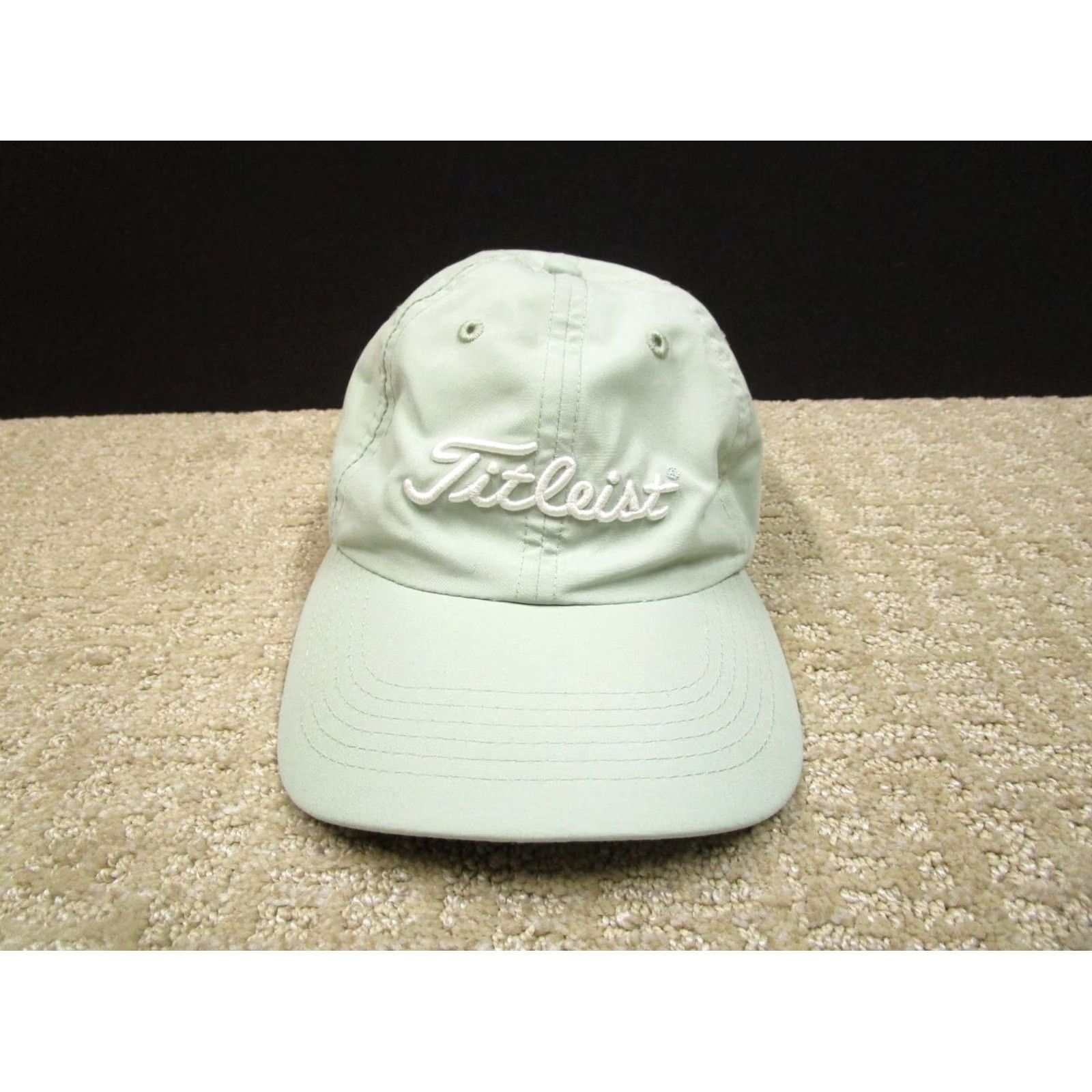 Titleist Titleist Cap Hat Strap Back Women Adjustable Green Golf Breast Cancer Awareness Cap Size ONE SIZE - 2 Thumbnail