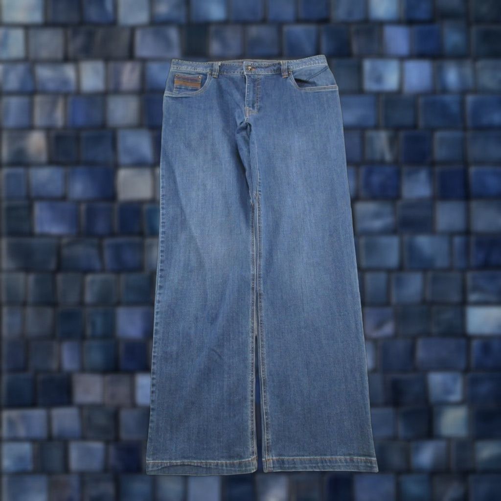 Prana prAna Axiom Jeans Mens Size 36x34 Blue Denim Organic Cotton Stretch Medium Wash Size US 36 / EU 52 - 1 Thumbnail