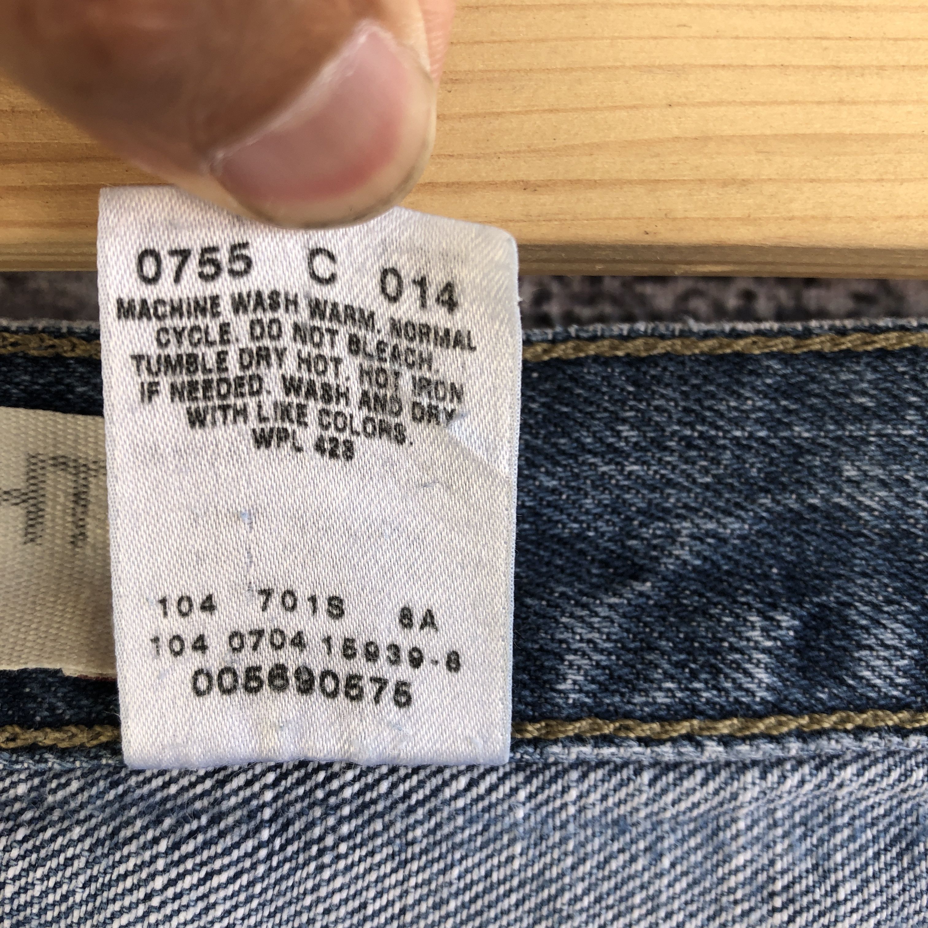 Levi's Vintage Levis 569 Faded Baggy Jeans Levi's Distressed Denim Size US 36 / EU 52 - 10 Thumbnail