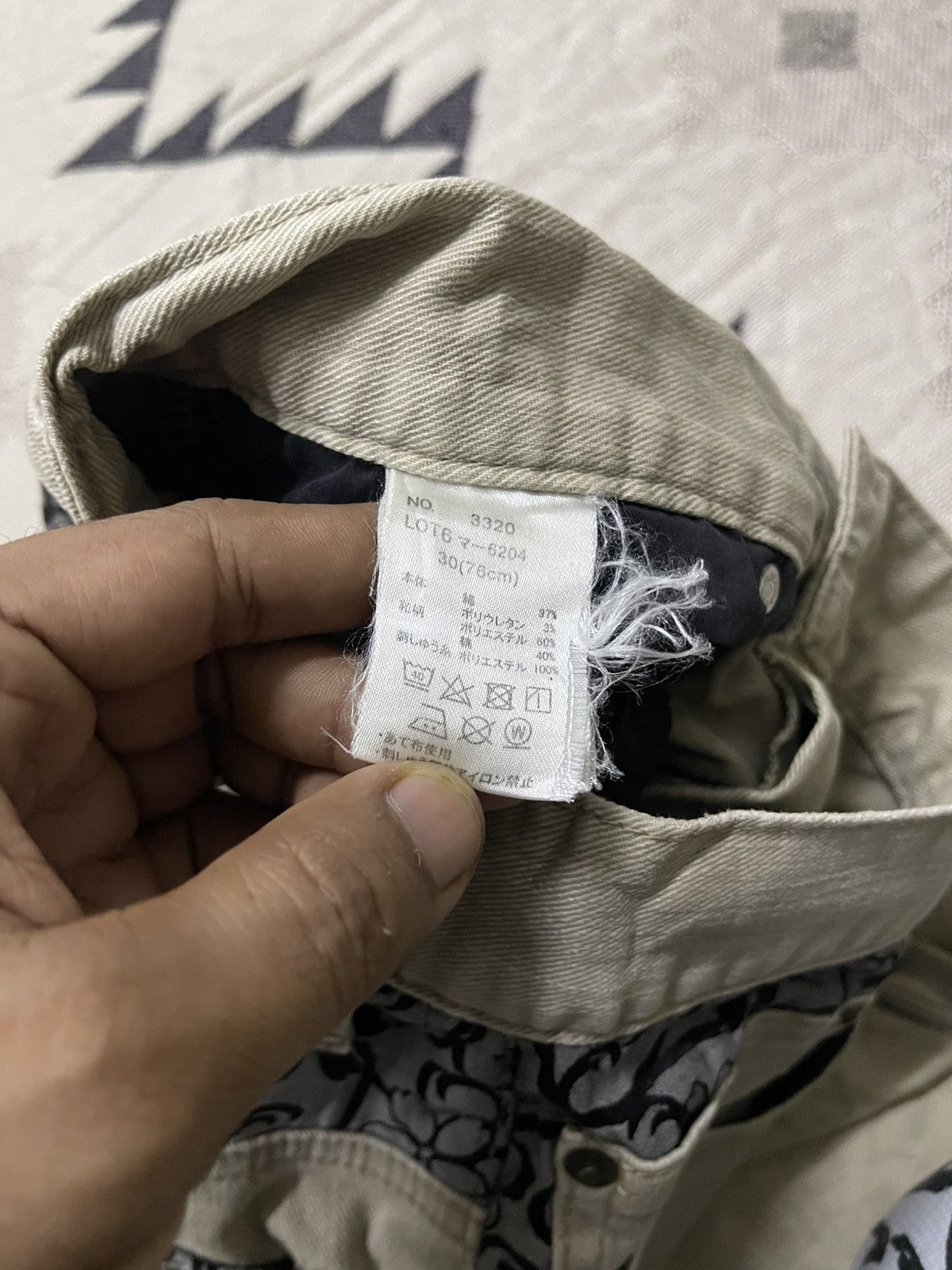 Karakuri Tamashii 2000s YAJIE JAPANESE TRADITIONAL DOUBLE POCKET PANT Size US 30 / EU 46 - 12 Thumbnail