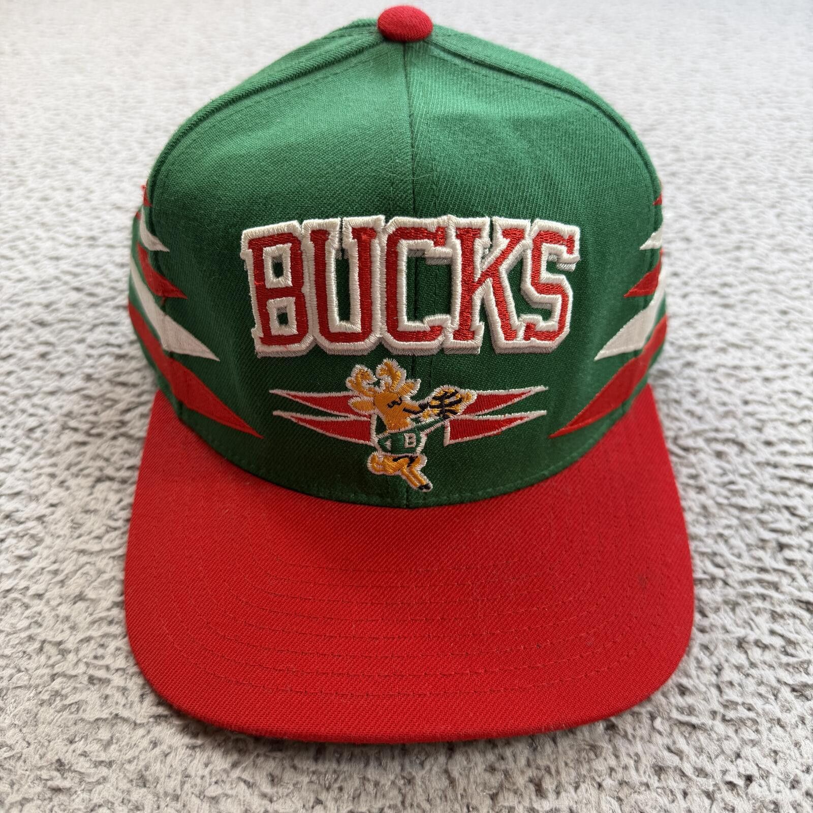Mitchell & Ness Milwaukee Bucks Mitchell & Ness Hardwood Snapback Hat Cap Size ONE SIZE - 1 Thumbnail