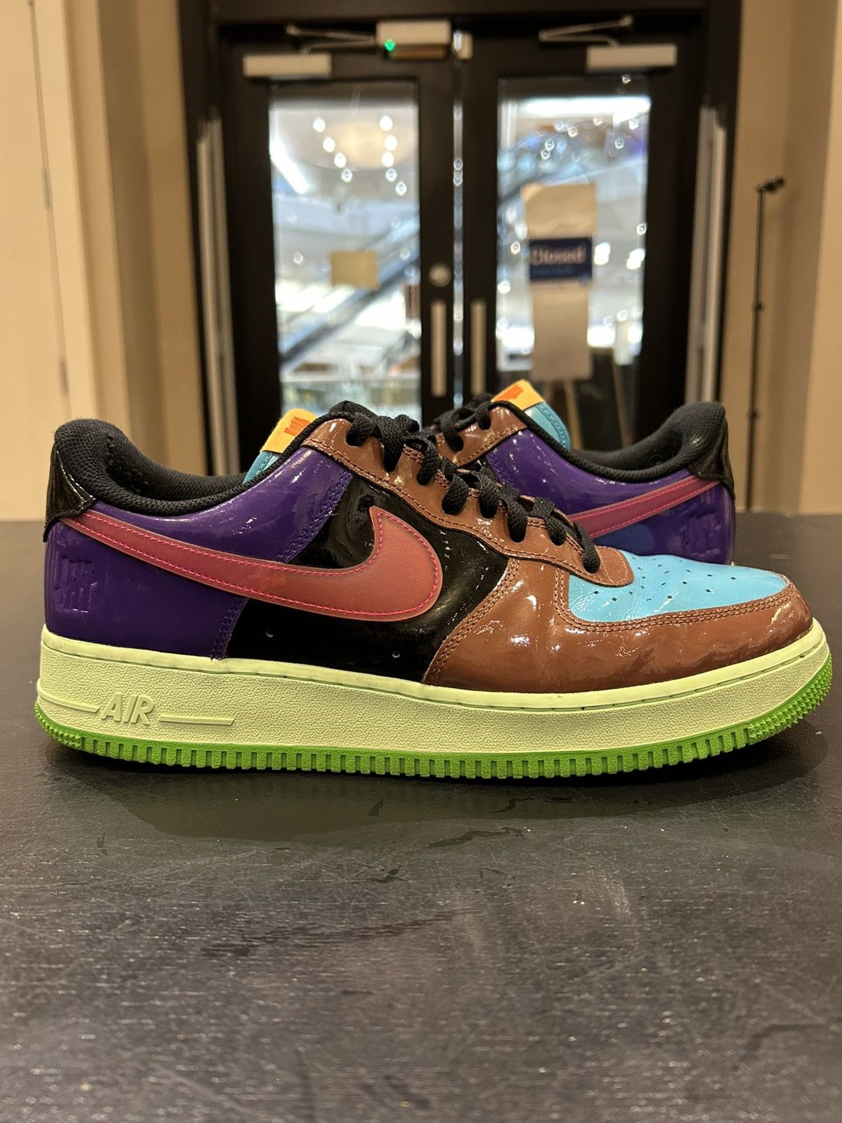 Nike Nike Air Force 1 Low ‘Undefeated Multi Patent Pink Prime’ Size US 11.5 / EU 44-45 - 2 Thumbnail