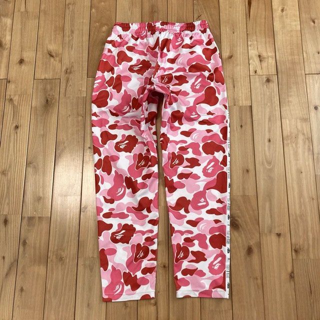 Bape BAPE STA TAPE JERSEY PANTS ABC CAMO Pink APE ★size M Size US 32 / EU 48 - 3 Thumbnail