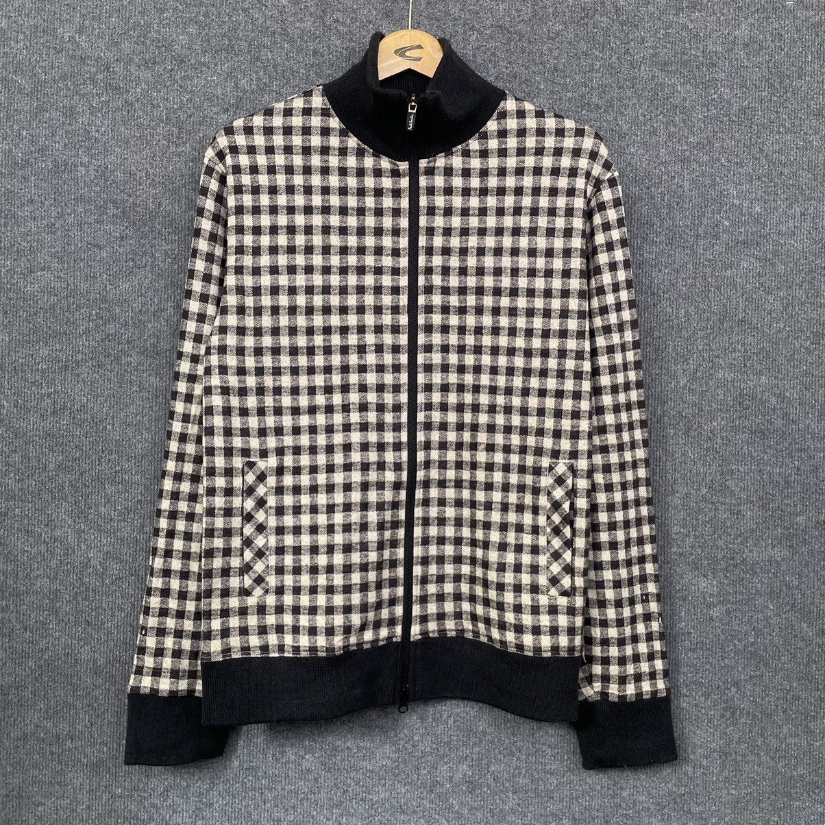Paul Smith × Vintage Vintage Paul Smith Gingham Zip Up Jacket Size US L / EU 52-54 / 3 - 1 Thumbnail