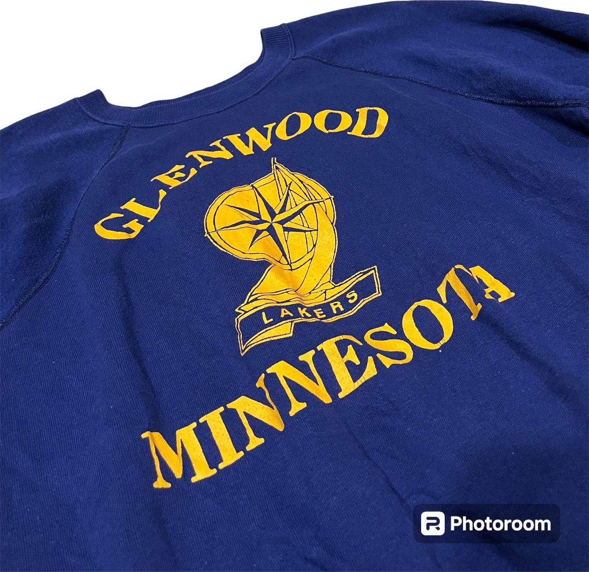 Champion Vintage 70s Blue Bar Champion Sweatshirt Glenwood Lakers Size US XL / EU 56 / 4 - 3 Thumbnail
