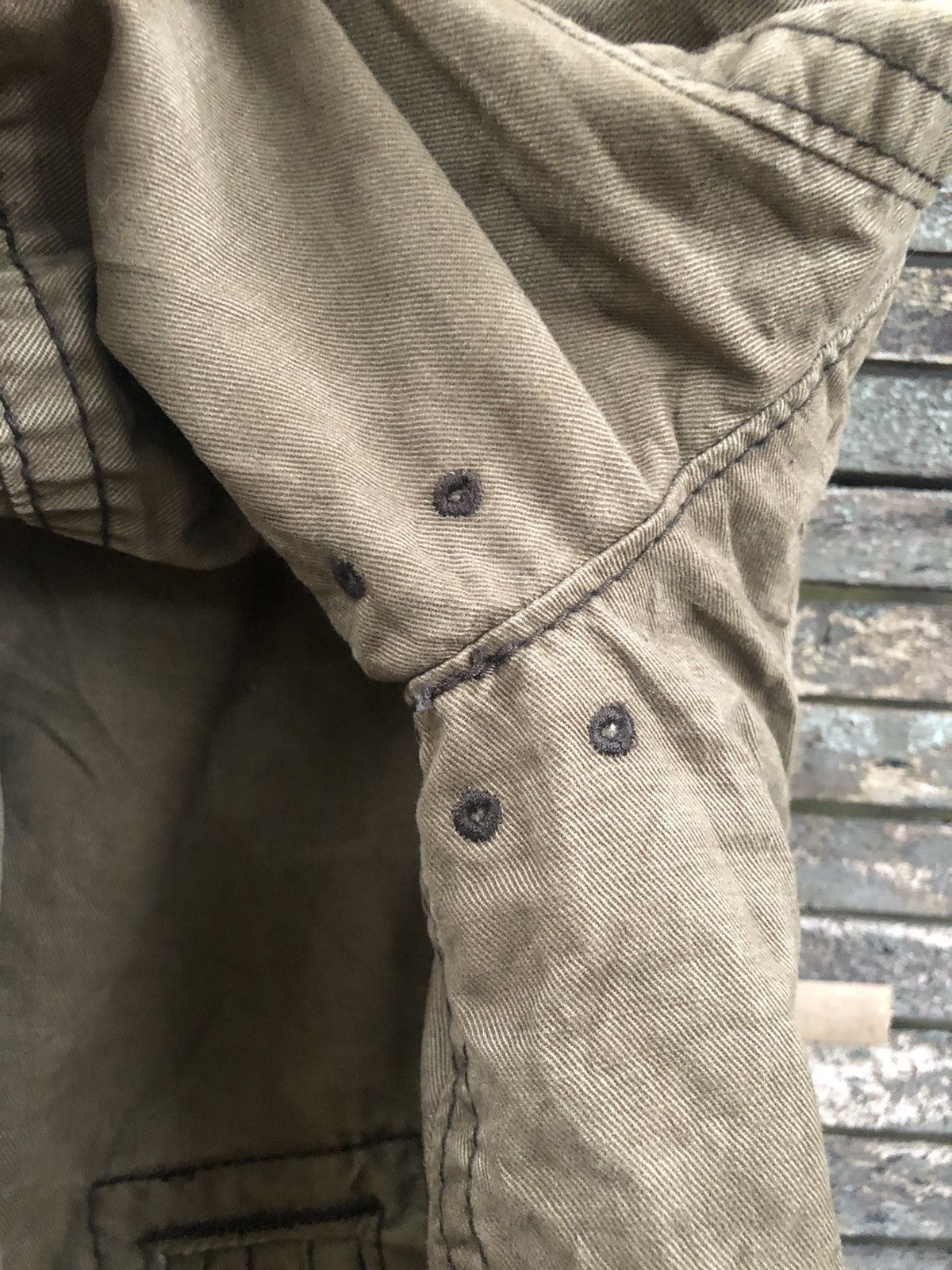 Abercrombie & Fitch Vintage Abercrombie & Fitch Harrison Army Fullzipper Jacket Size US S / EU 44-46 / 1 - 12 Thumbnail