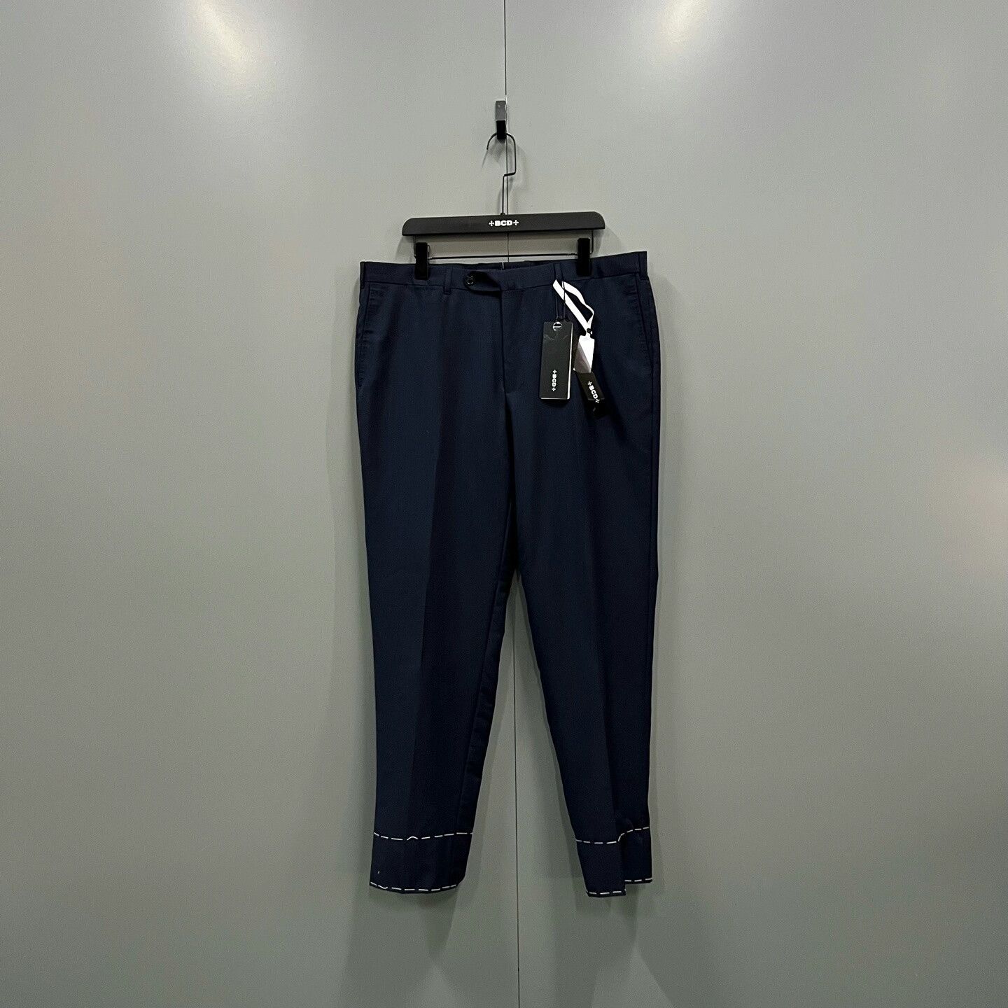 Ermenegildo Zegna Zegna Dark Blue Trousers Size 56 Size US 40 / EU 56 - 1 Thumbnail