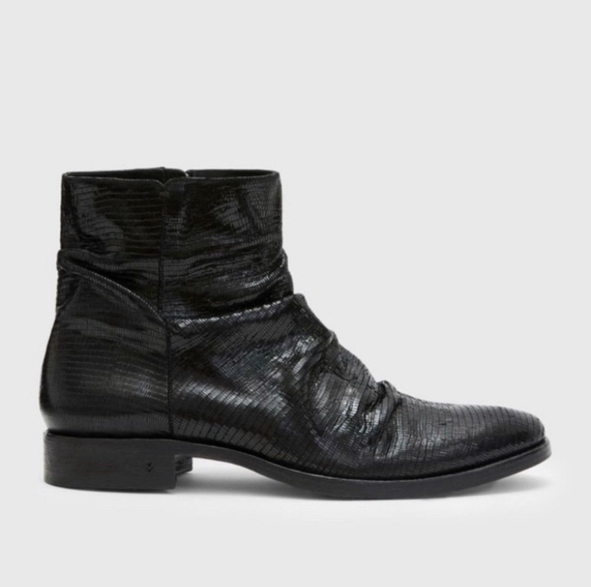 John Varvatos Morrison Eel skin sharpei boot 8.5 Size US 8.5 / EU 41-42 - 3 Thumbnail
